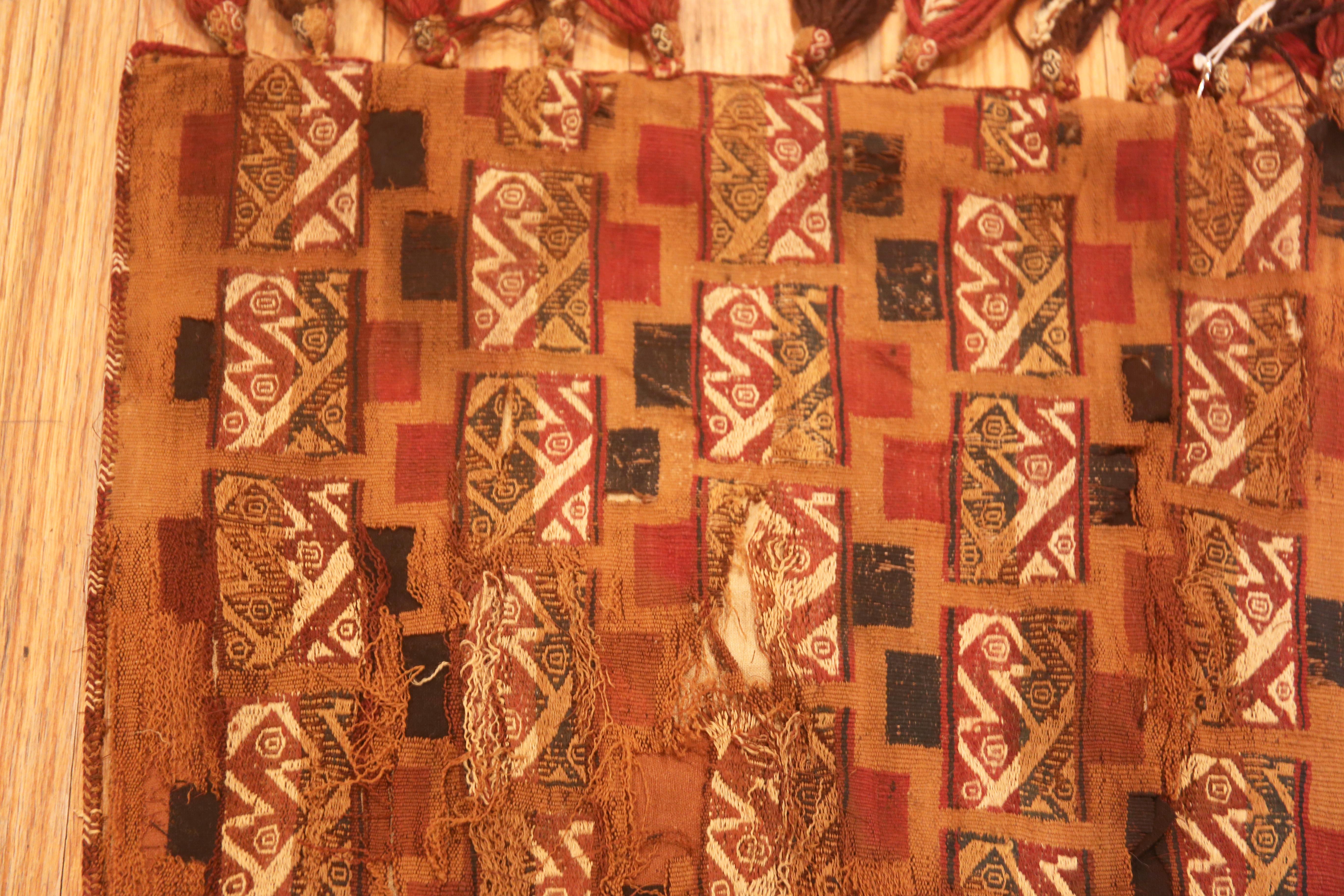 Amazing Early 16th Century Peruvian Textile, Circa date: Late 16th Century