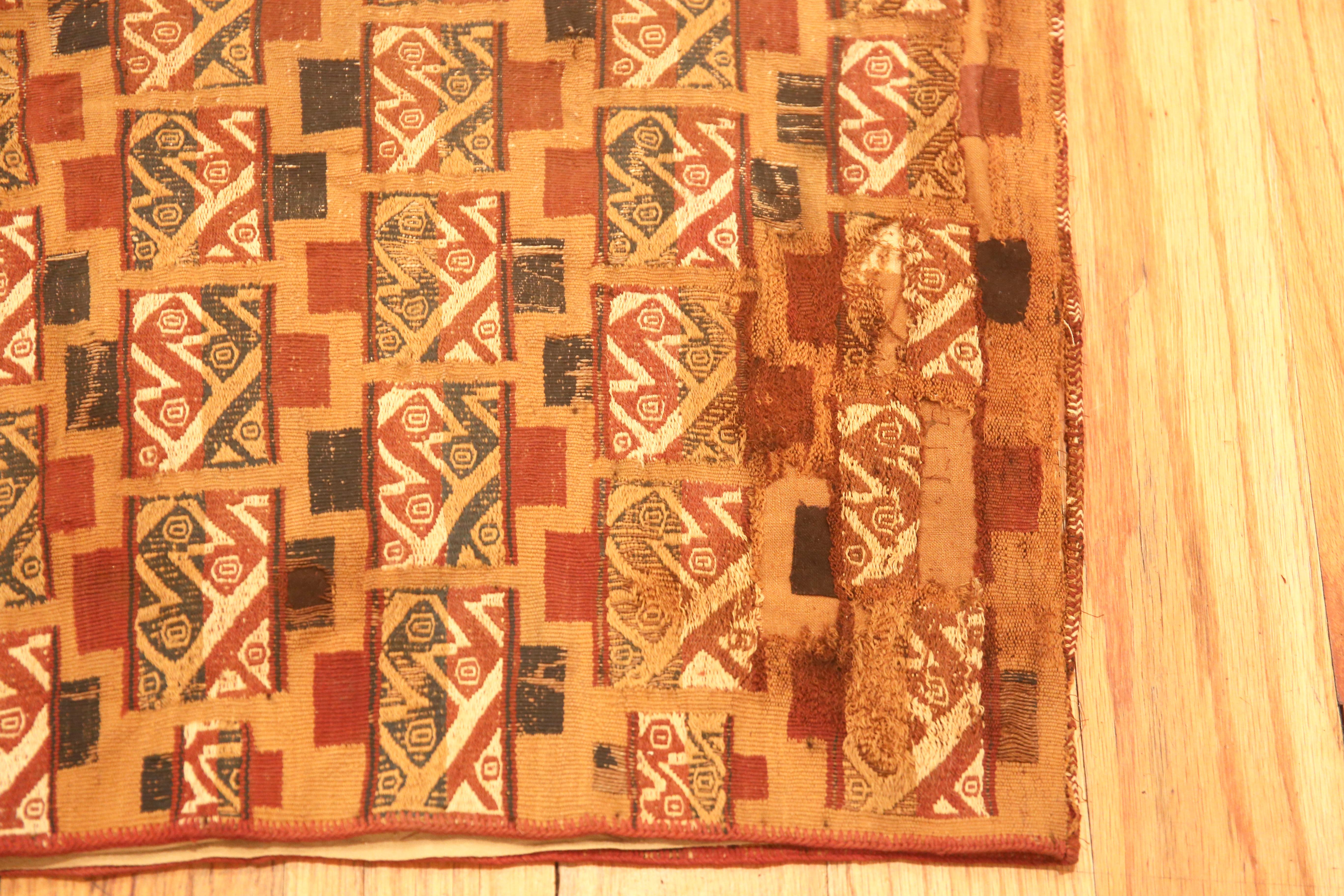 Tissé à la main Incroyable textile péruvien du début du 16e siècle 1'2