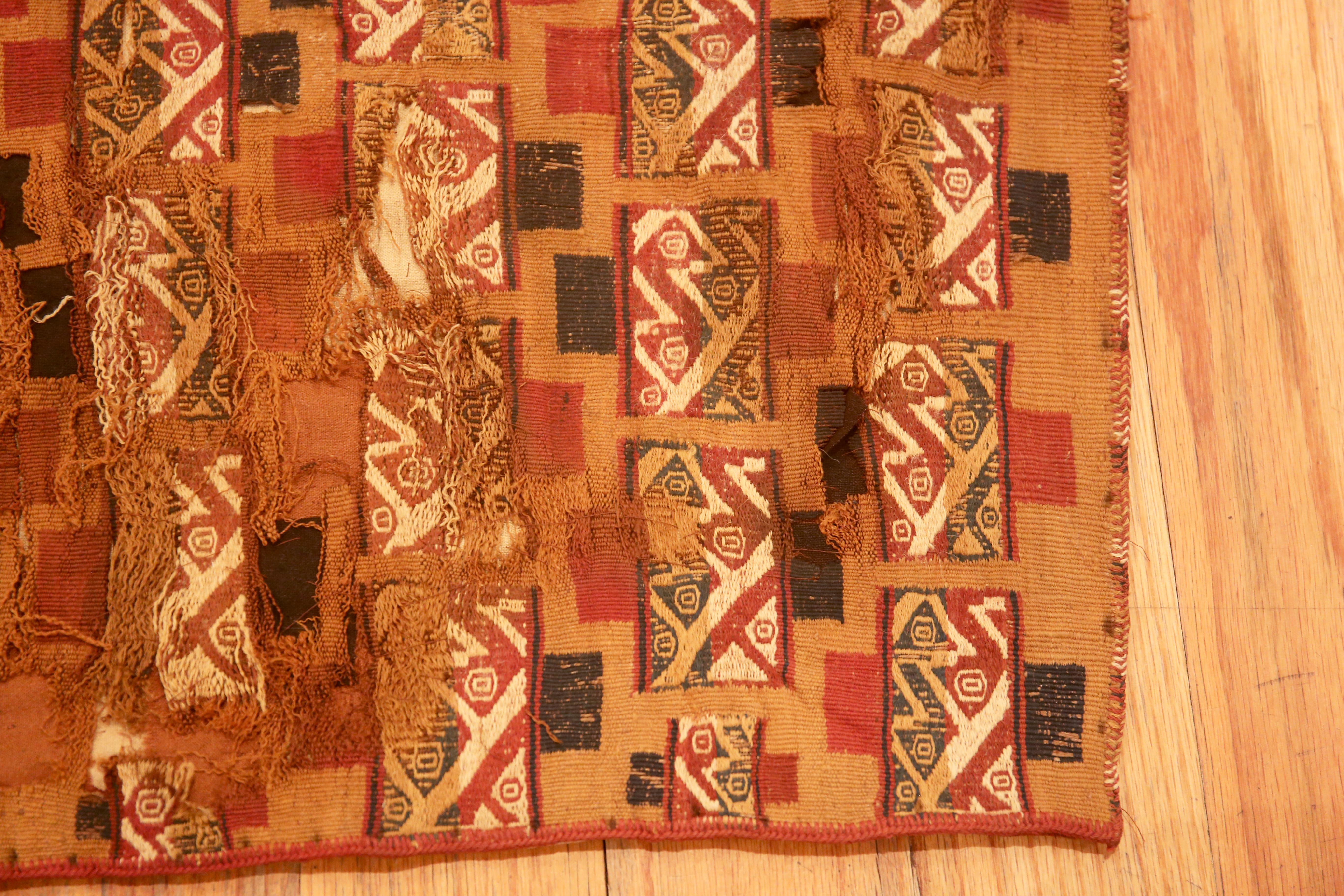 Incroyable textile péruvien du début du 16e siècle 1'2