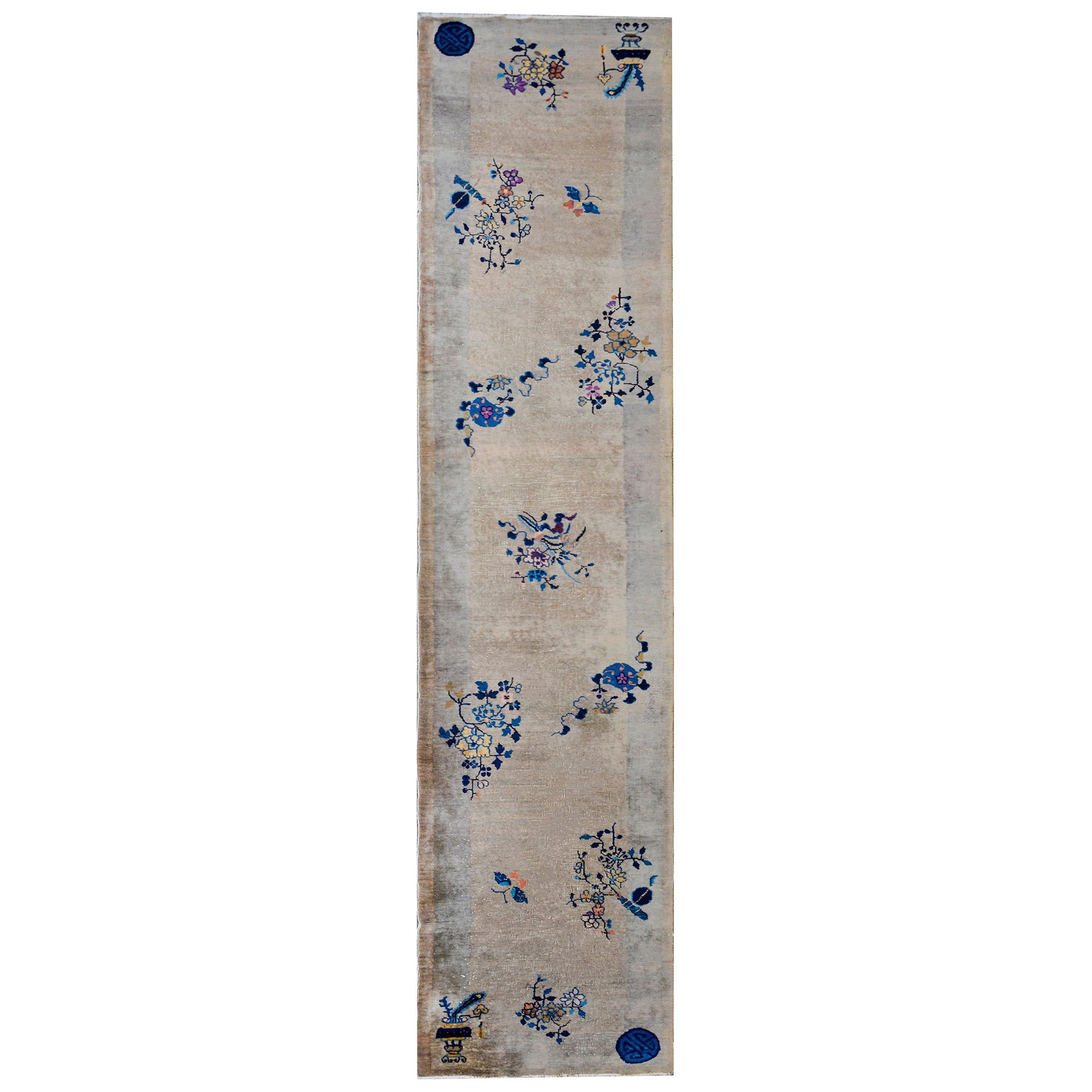 Amazing Early 20th Century Antique Chinois Art Deco Runner
