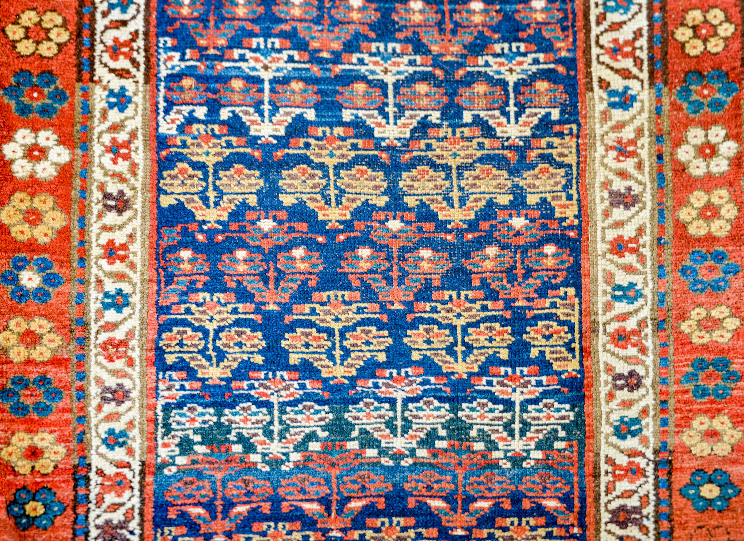 Kazak Amazing Early 20th Century Northwest Persian Runner