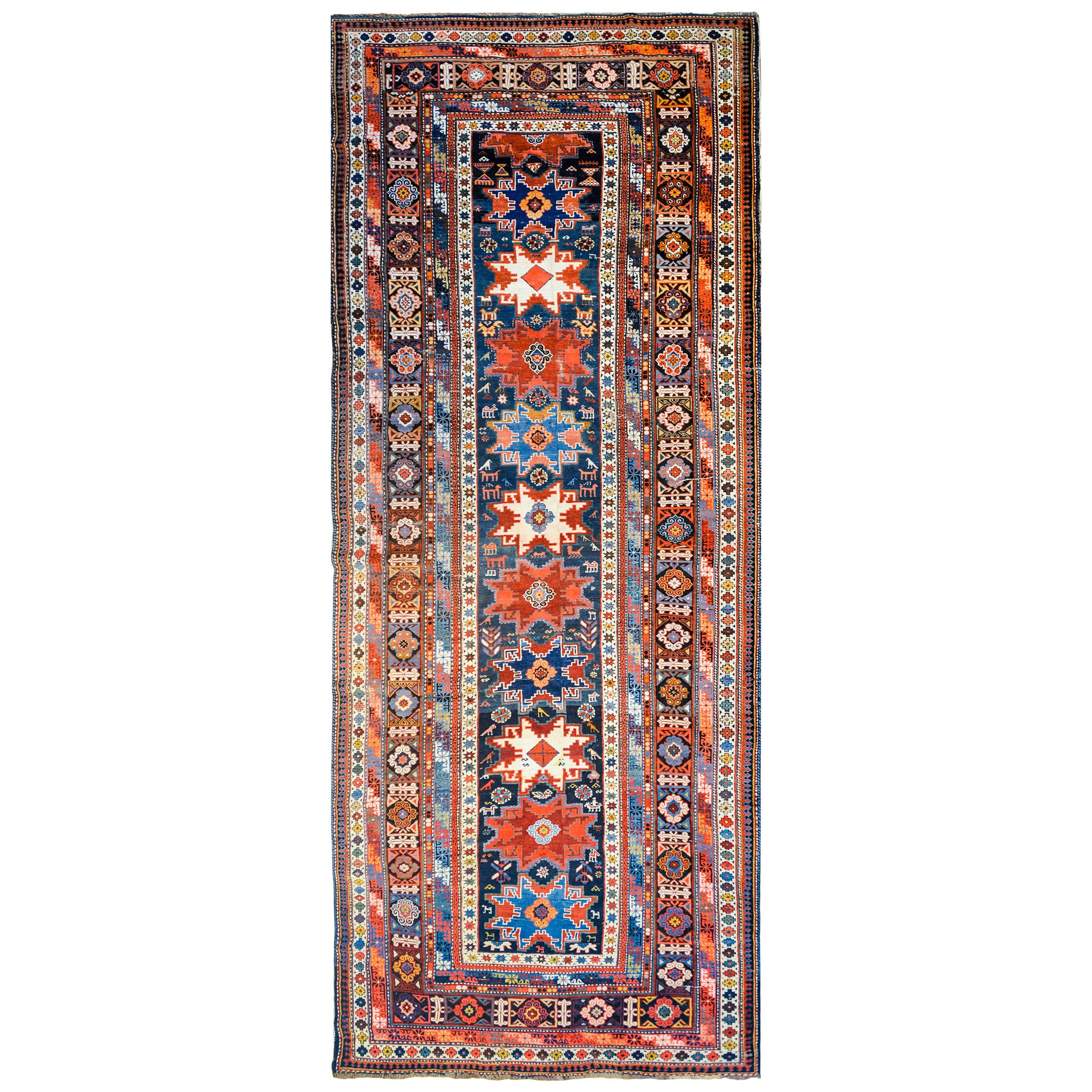 Amazing Early 20th Century Shirvan Runner