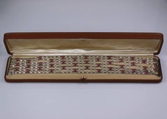 Erstaunlich Edwardian Paste Hundehalsband in Originalverpackung