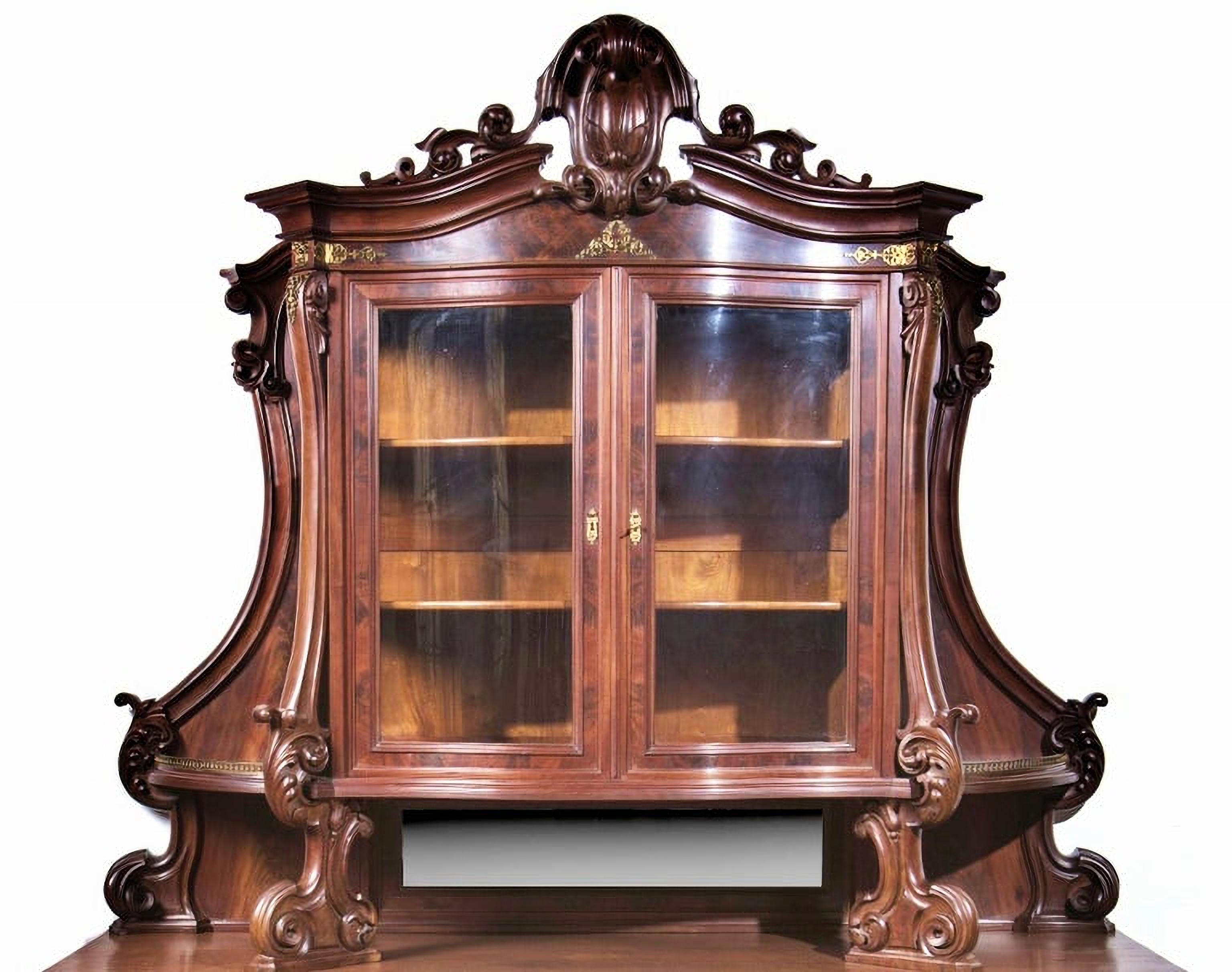 Amazing English Victorian Cabinet 19th Century In Good Condition For Sale In Madrid, ES