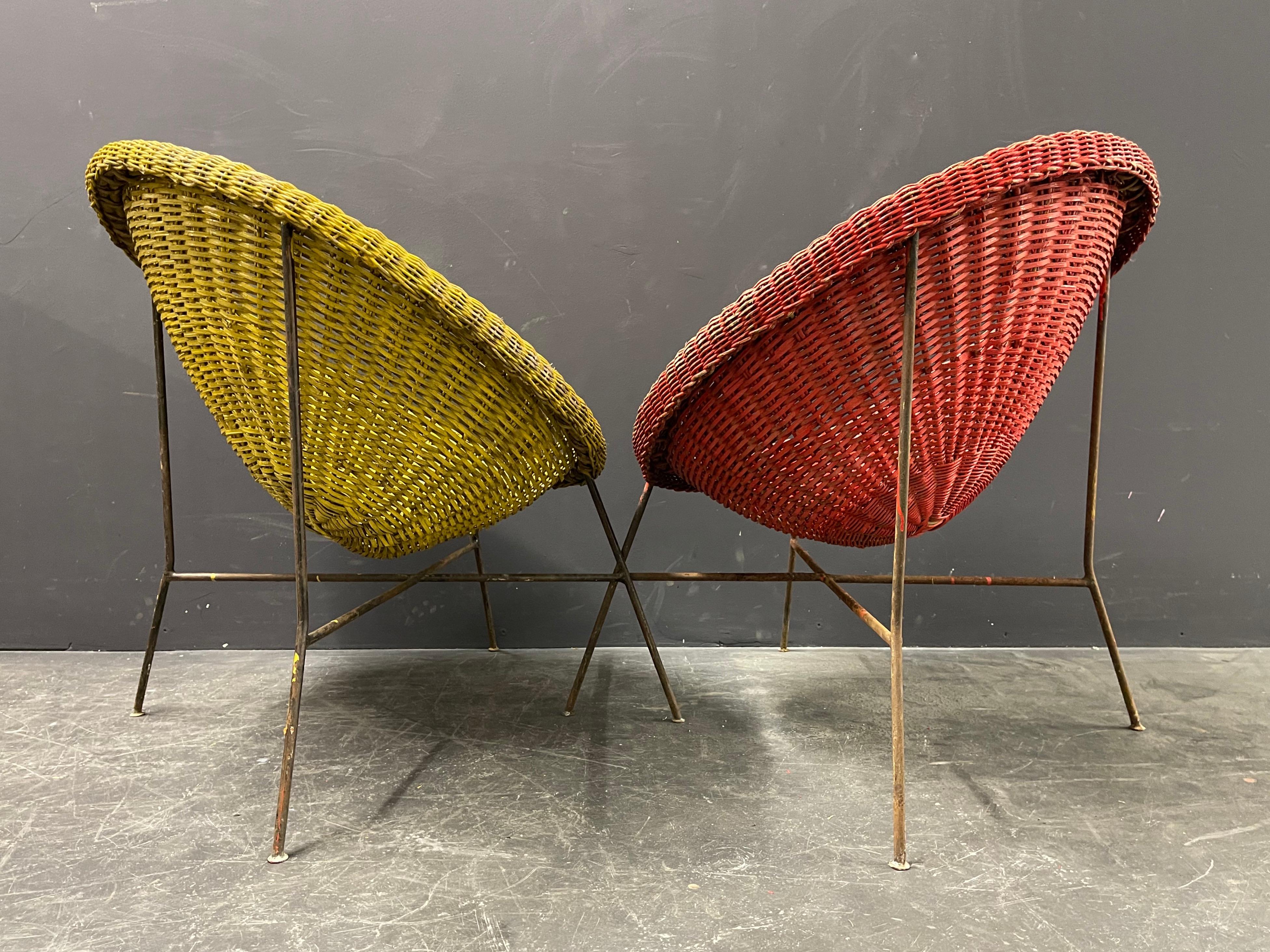 Amazing French Basket Chairs 3