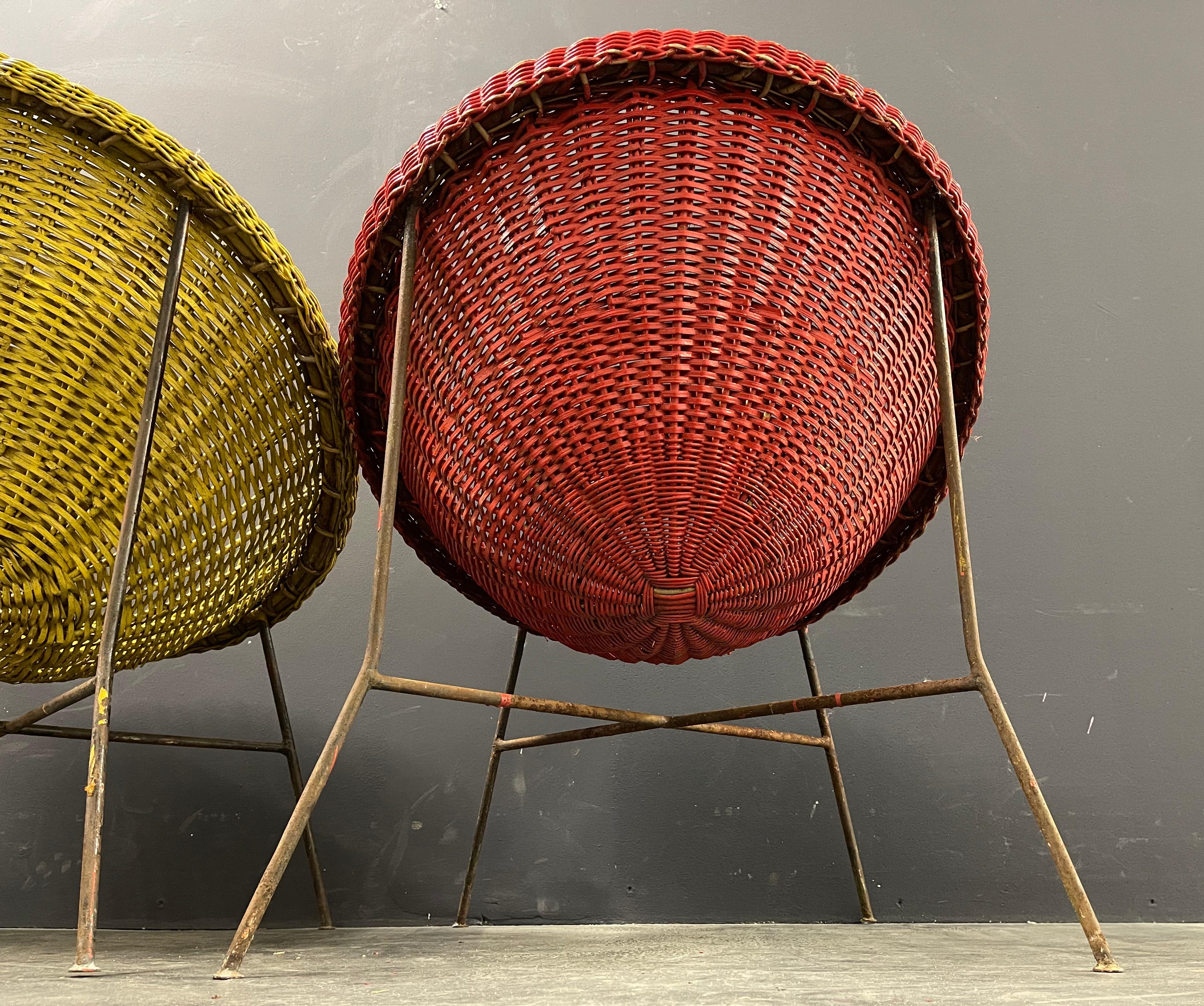 Amazing French Basket Chairs 4