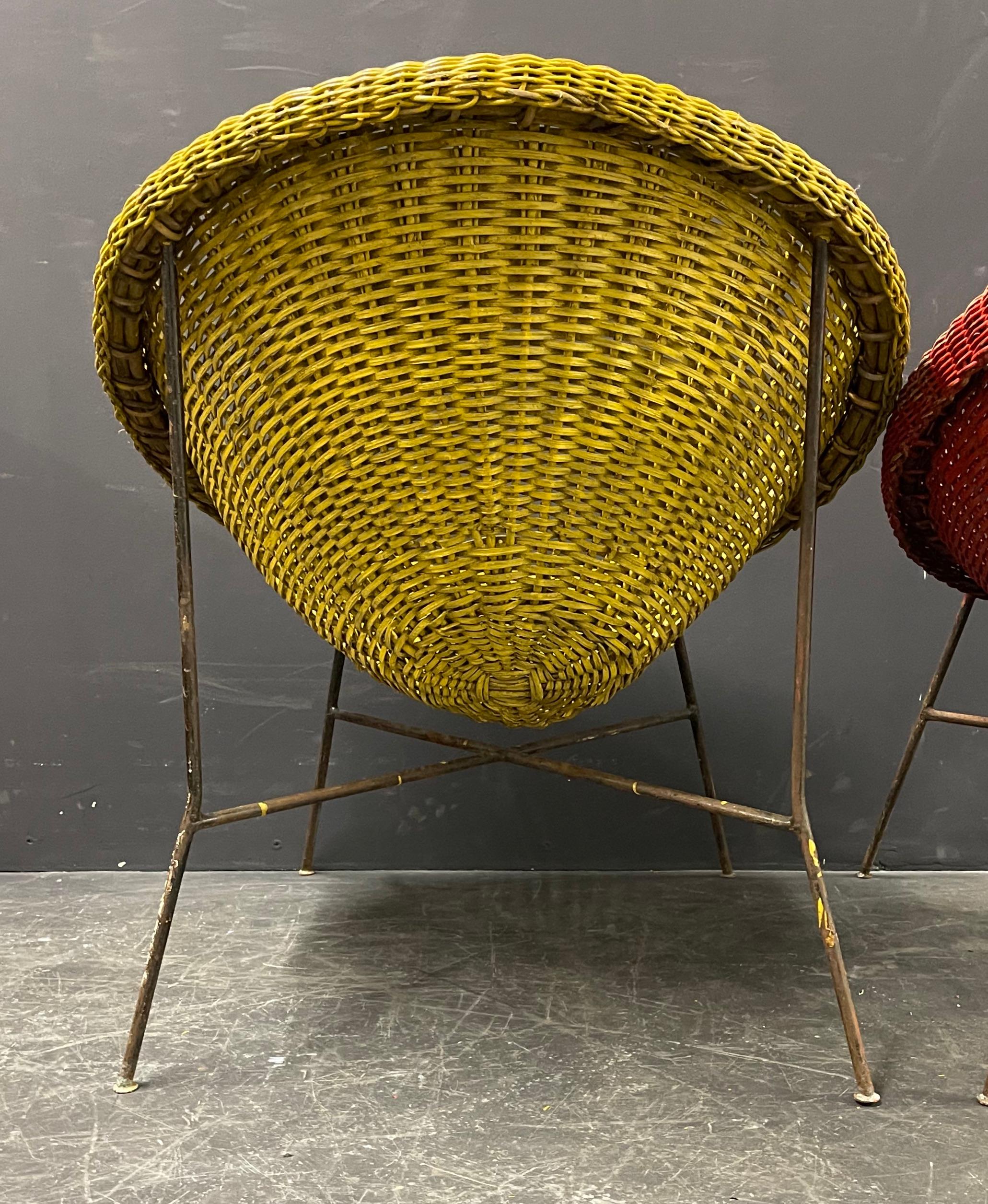 Amazing French Basket Chairs 6