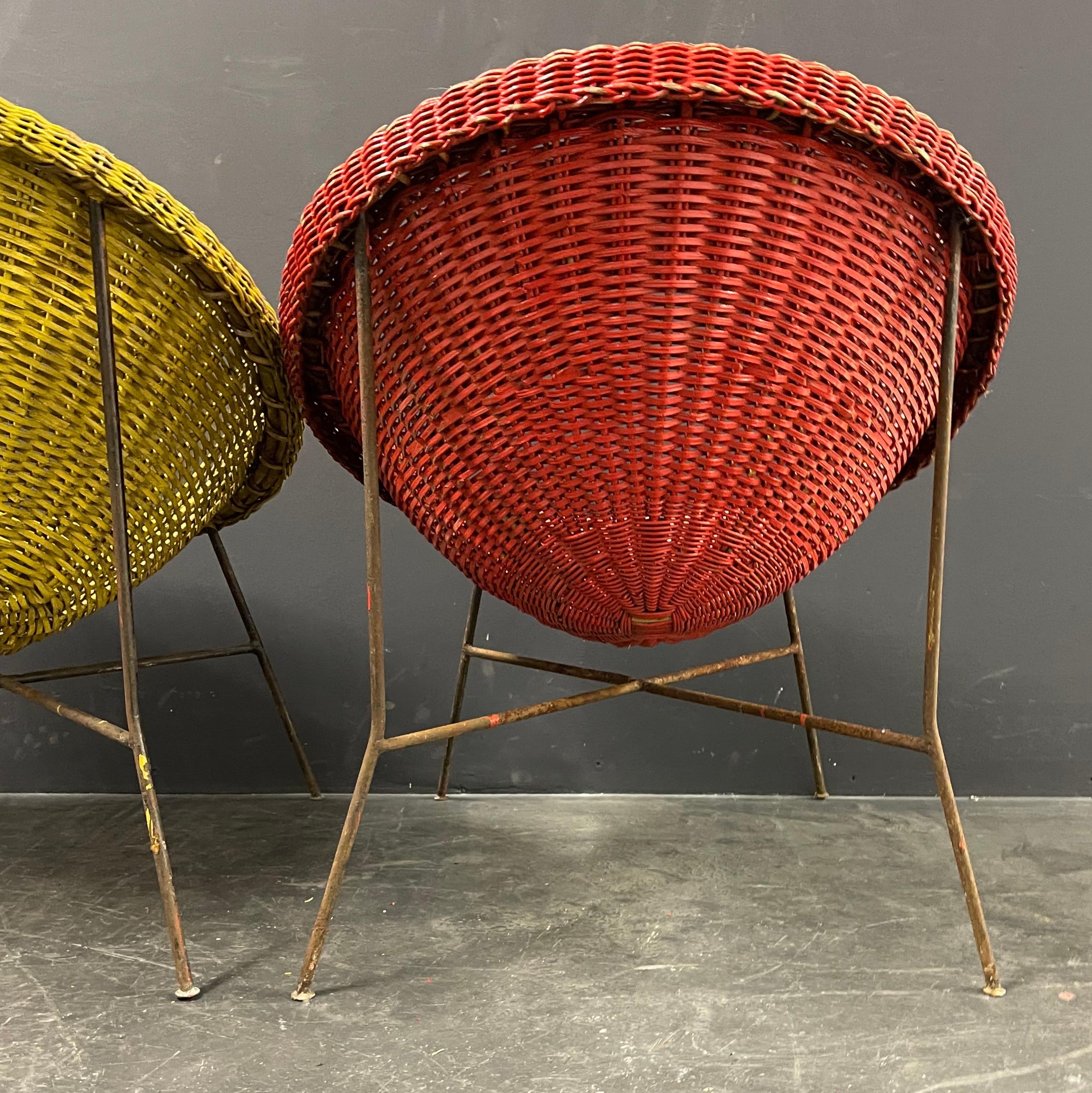 Amazing French Basket Chairs 7
