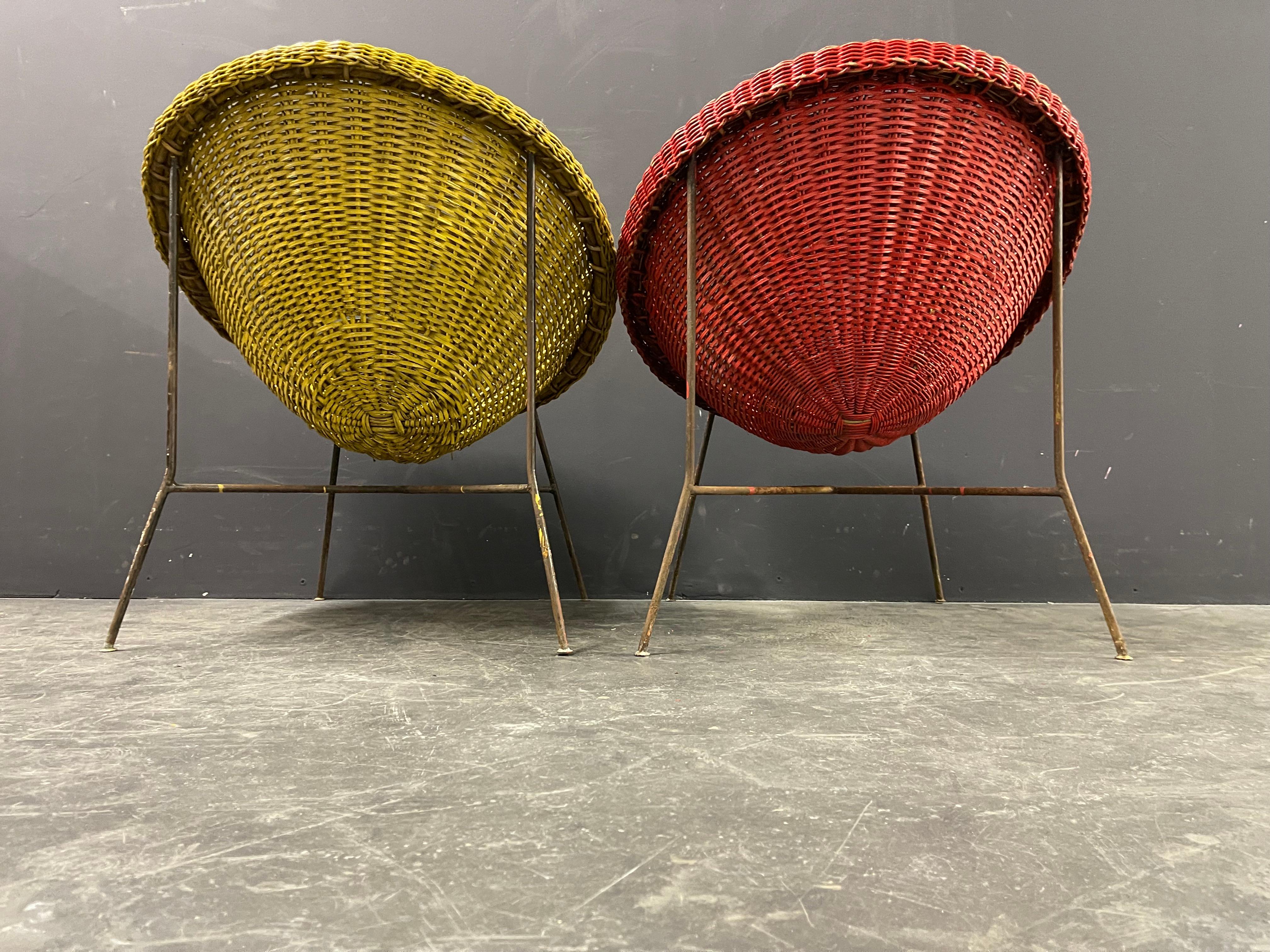 Amazing French Basket Chairs 1