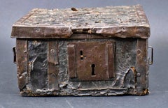 Amazing French Document Casket / Box, 15th Century