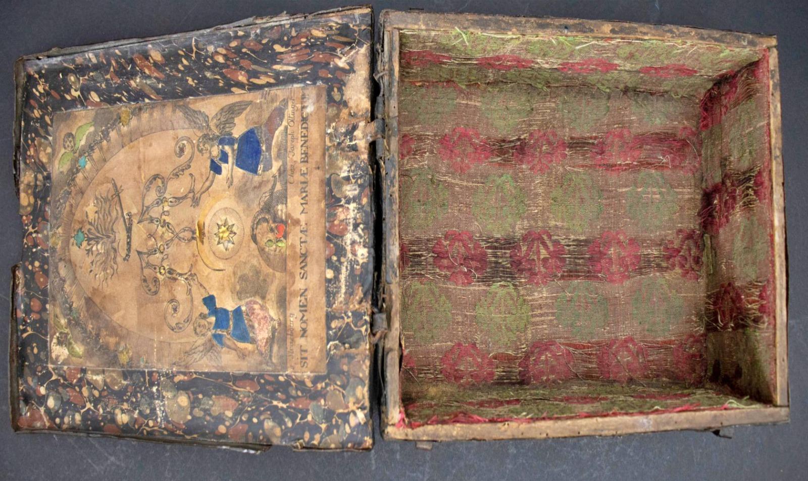 Gothic Amazing French Document Casket / Box, 15th Century