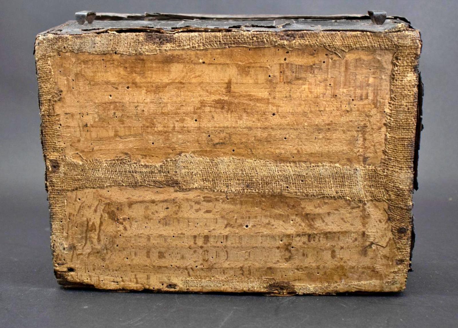 18th Century and Earlier Amazing French Document Casket / Box, 15th Century