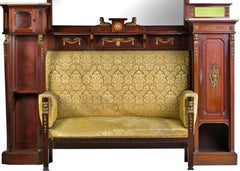 Amazing FURNITURE WITH SOFA end 19th century Empire Style