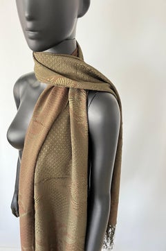 Amazing Giorgio Armani paisley Tassel Scarf - Gender Neutral