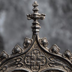 Amazing Gothic European Spelter Church Frames, circa 1880