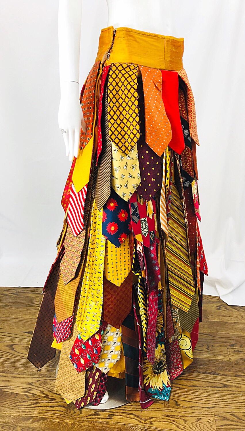 skirt made from ties