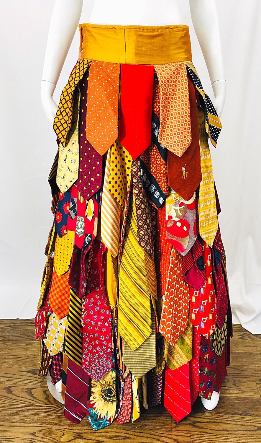 skirt made out of ties