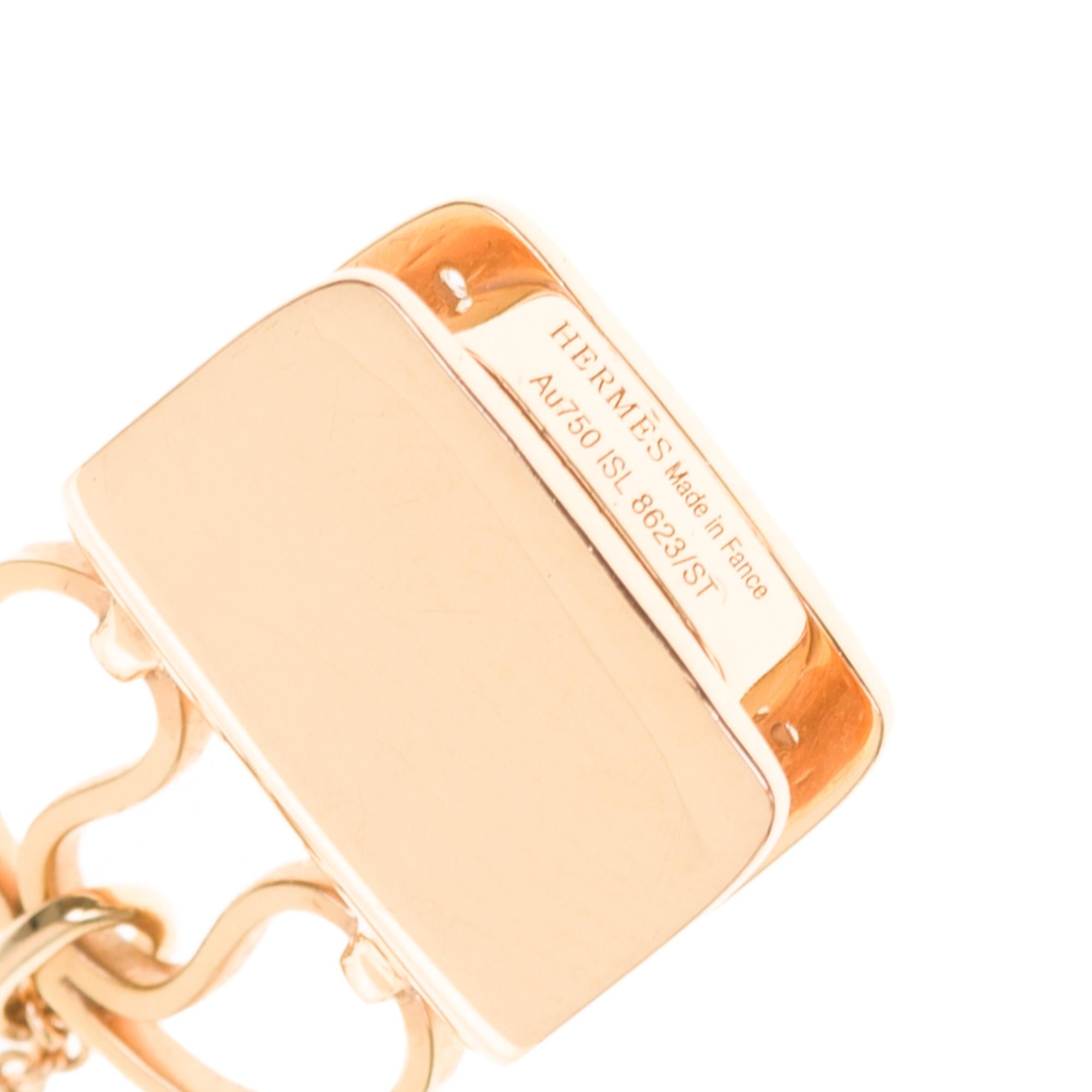 hermes constance amulette pendant