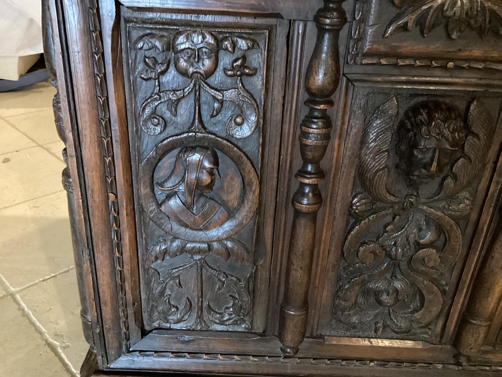 Amazing Highly Carved 19th Century French Trunk For Sale 1