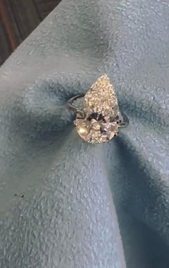 IGI Certified 8.01 Carats Diamond 18K Gold Solitaire Ring