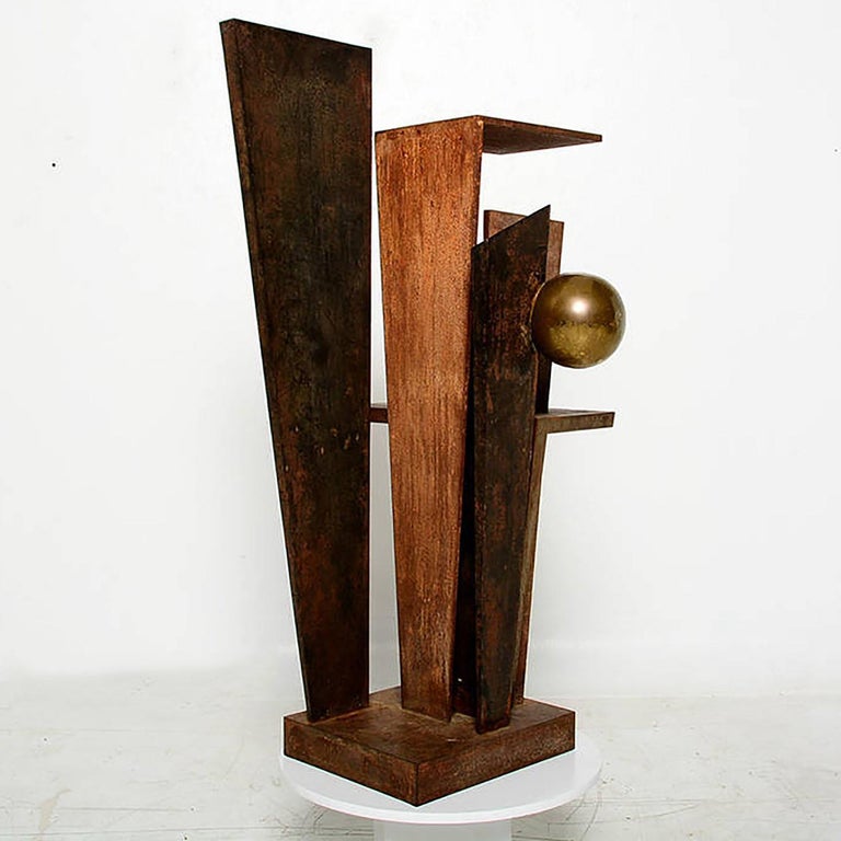 Amazing Iron and Bronze Sculpture For Sale at 1stDibs