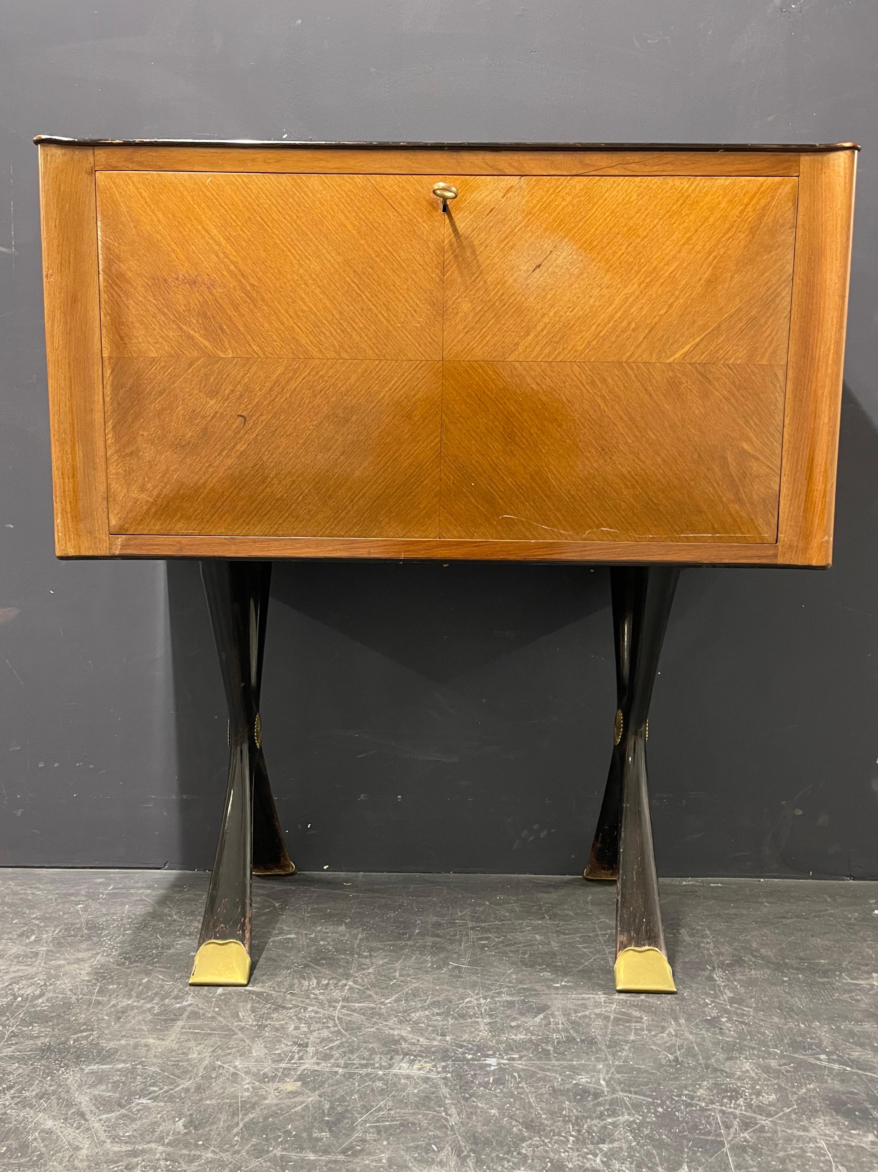 Amazing Italian Bar Cabinet from the 1950 9