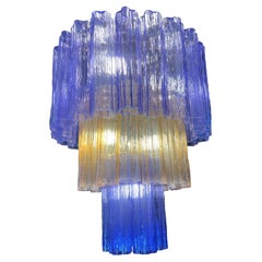 Amazing Italian Lollo Chandelier by Valentina Planta, Murano