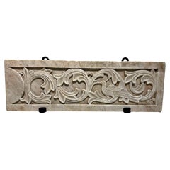 Amazing Italian Relief in Carrara marble late 19th Century with Video