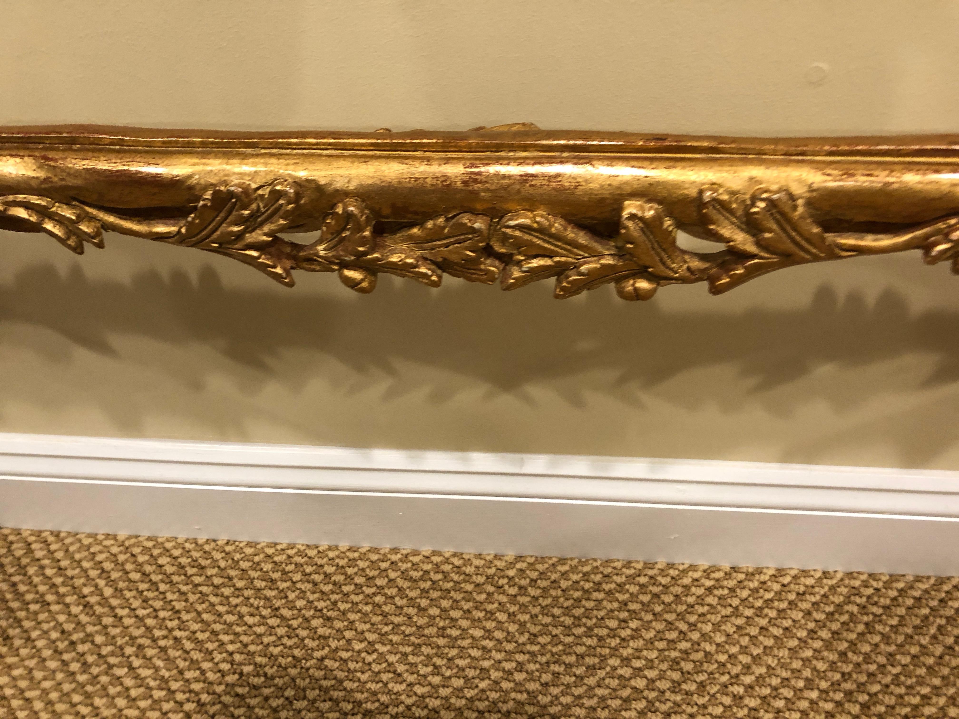 Amazing Italian Sculpted Gold Resin Limited Edition Rectangular Coffee Table 3
