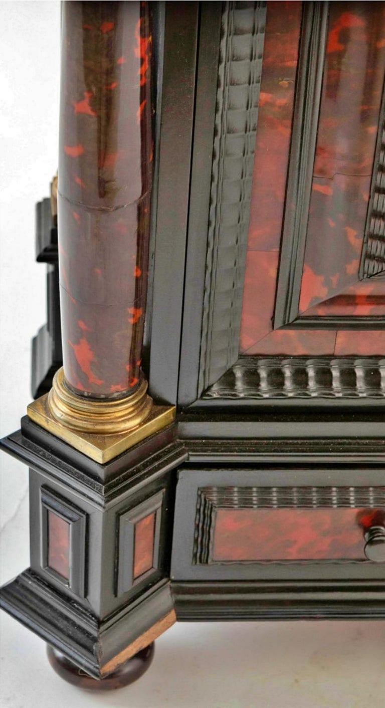 Amazing Italian Tortoise-Shell Table Cabinet 19th Century For Sale at ...