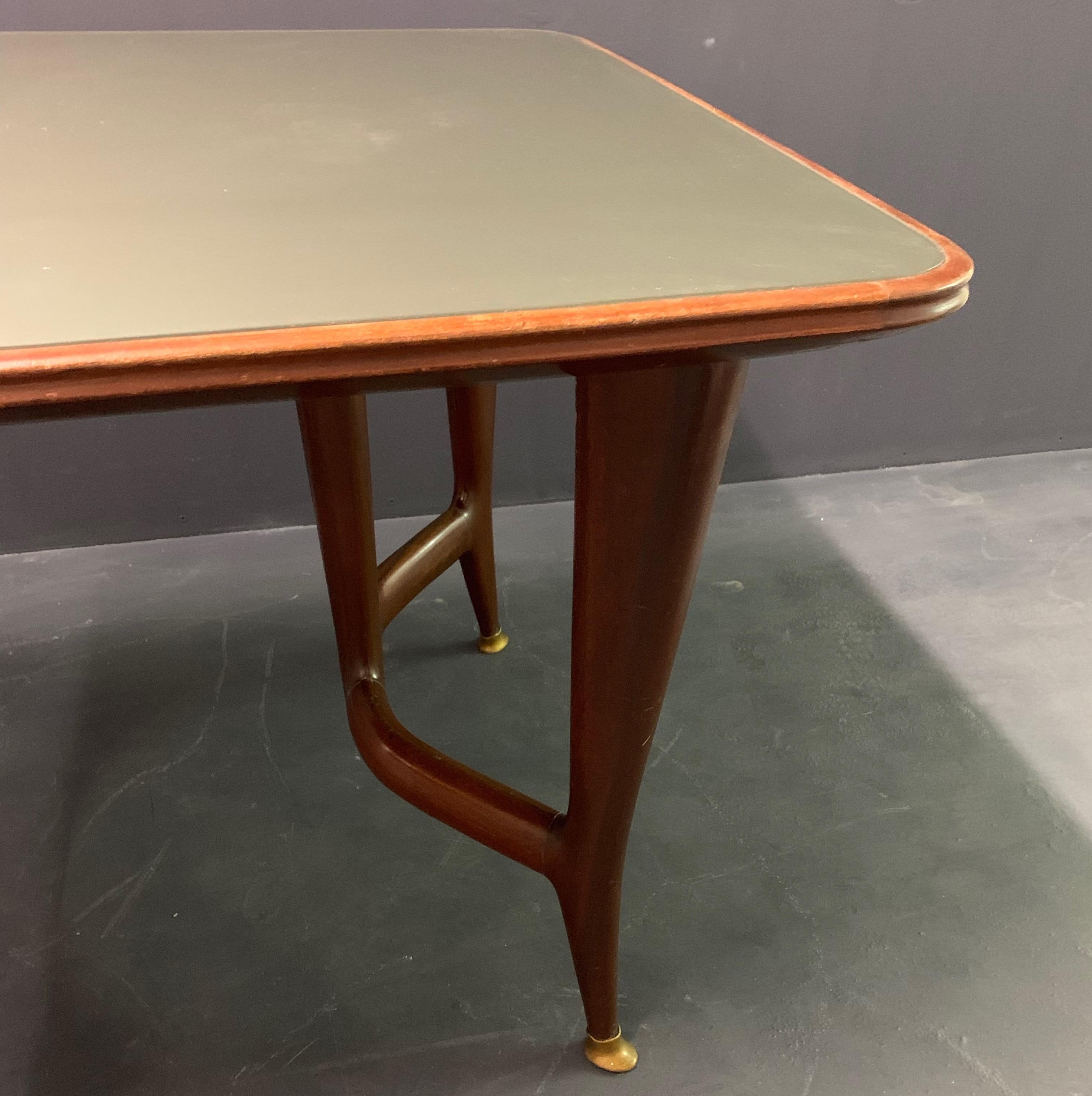 Mid-Century Modern Amazing Italian Desk or Dining Table by Guglielmo Ulrich For Sale