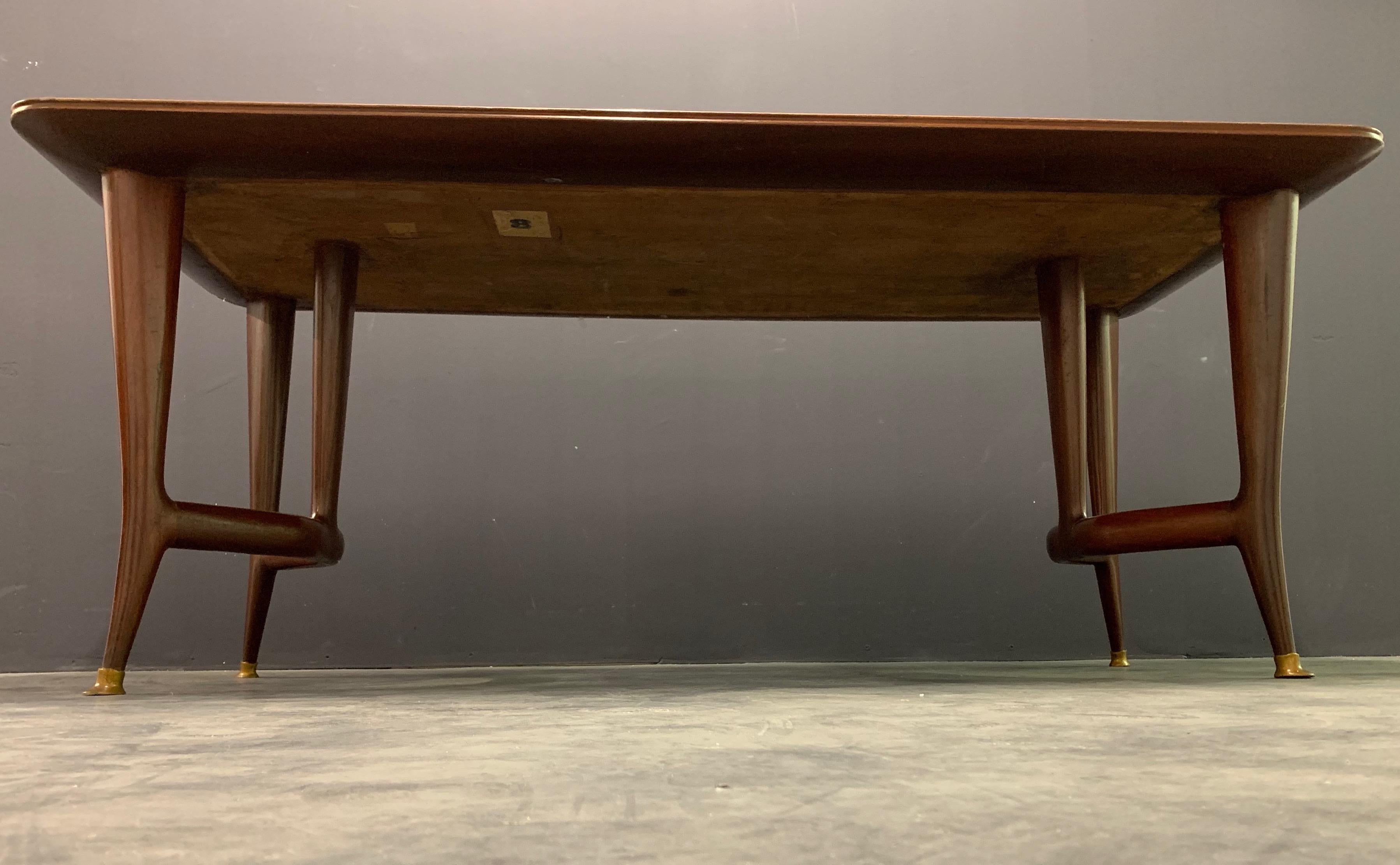 Mid-20th Century Amazing Italian Desk or Dining Table by Guglielmo Ulrich For Sale