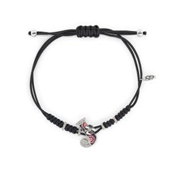 Sicis Jewels 18kt White Gold Micromosaic J Bracelet with Diamonds