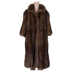 Amazing KWKILLICH Coat in Russian marbled brown sable, size 38
