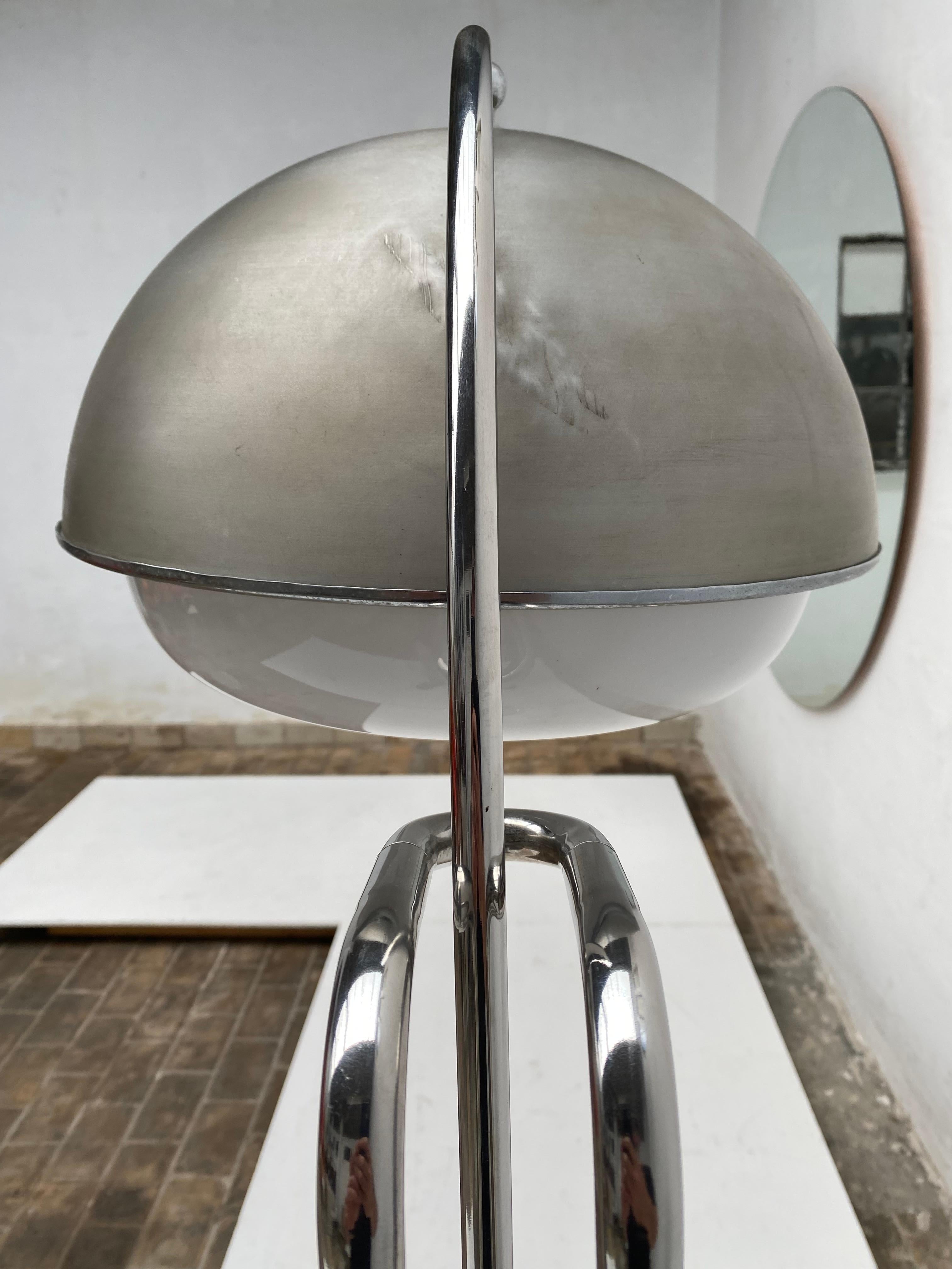 Aluminum Amazing Large 1970s Adjustable Floor Lamp 'Giraffe' by Filvem Voghera, Italy For Sale