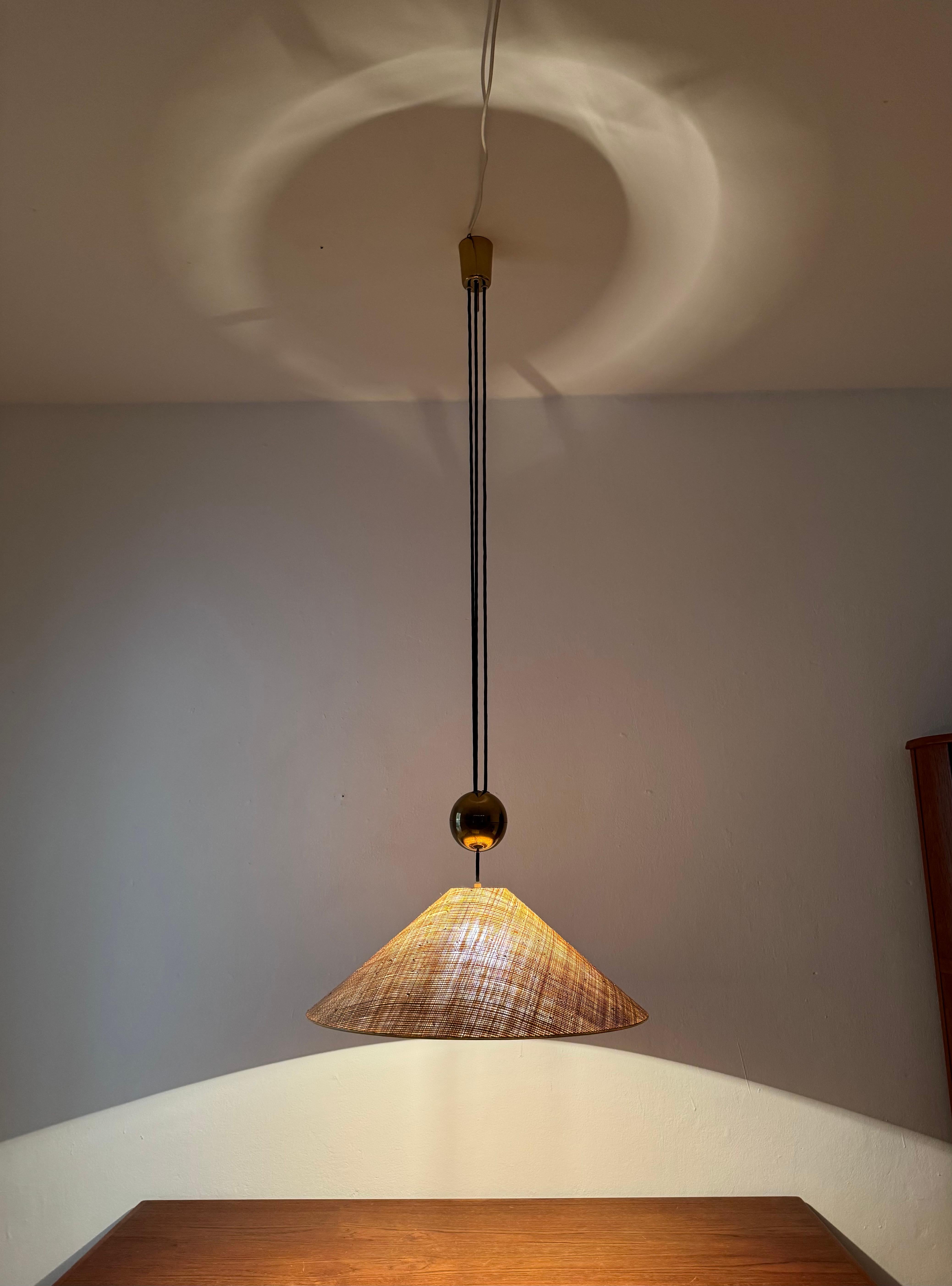 Incredibile lampada a sospensione di grandi dimensioni di Adolf Loos per Kalmar in vendita 3