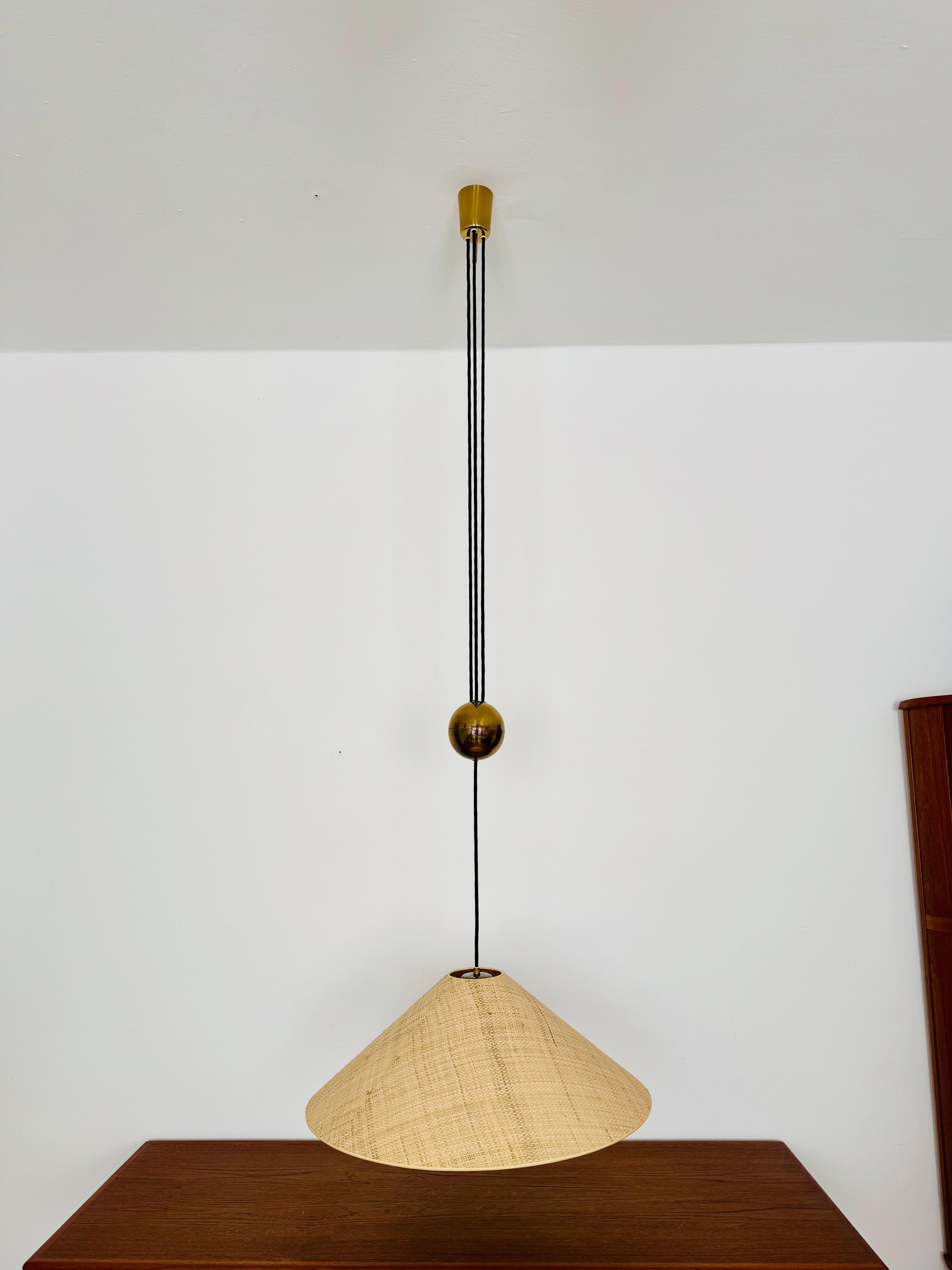 Incredibile lampada a sospensione di grandi dimensioni di Adolf Loos per Kalmar In condizioni buone in vendita a München, DE