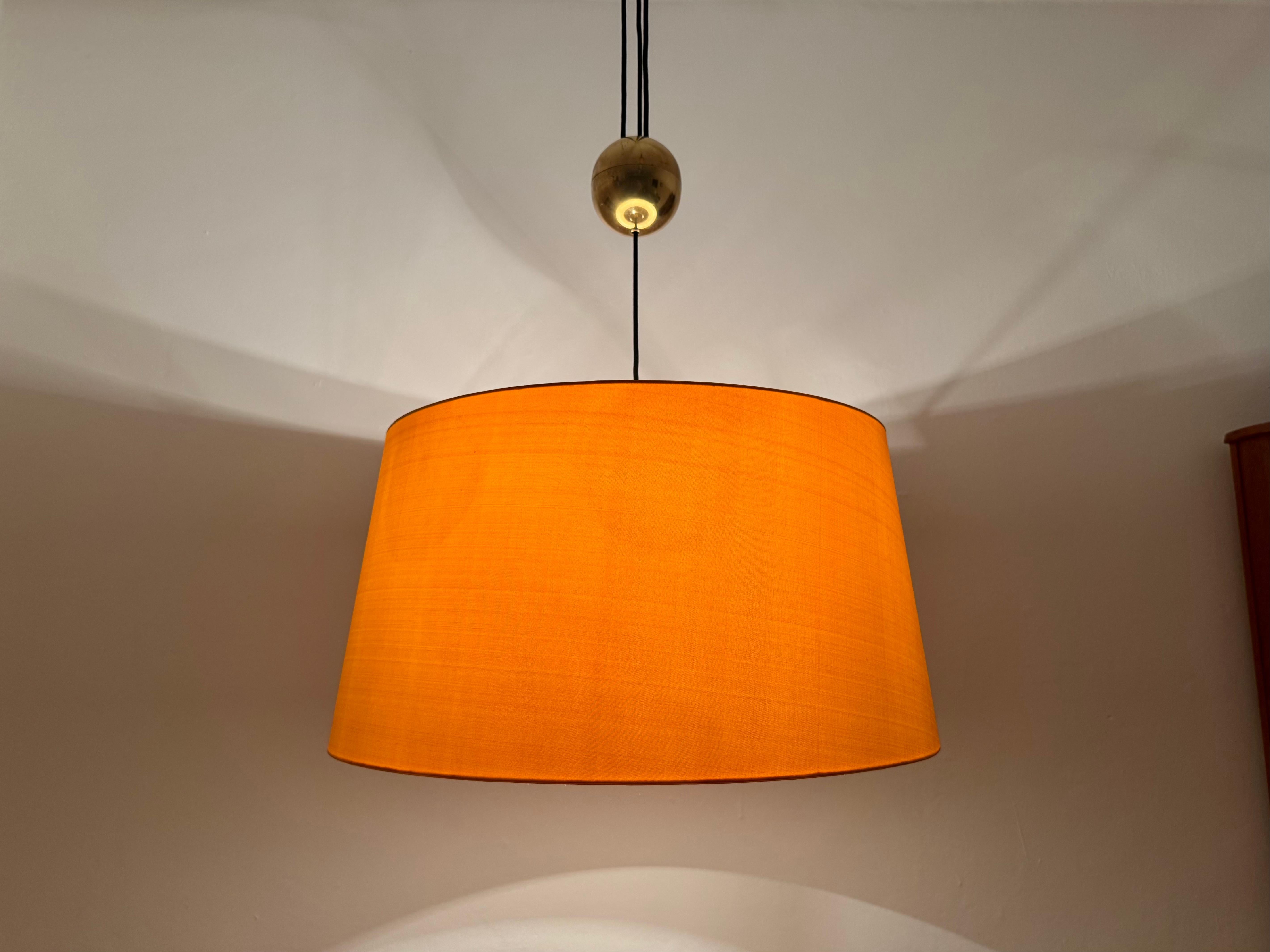Amazing Large Pendant Lamp by Adolf Loos for Kalmar For Sale 4