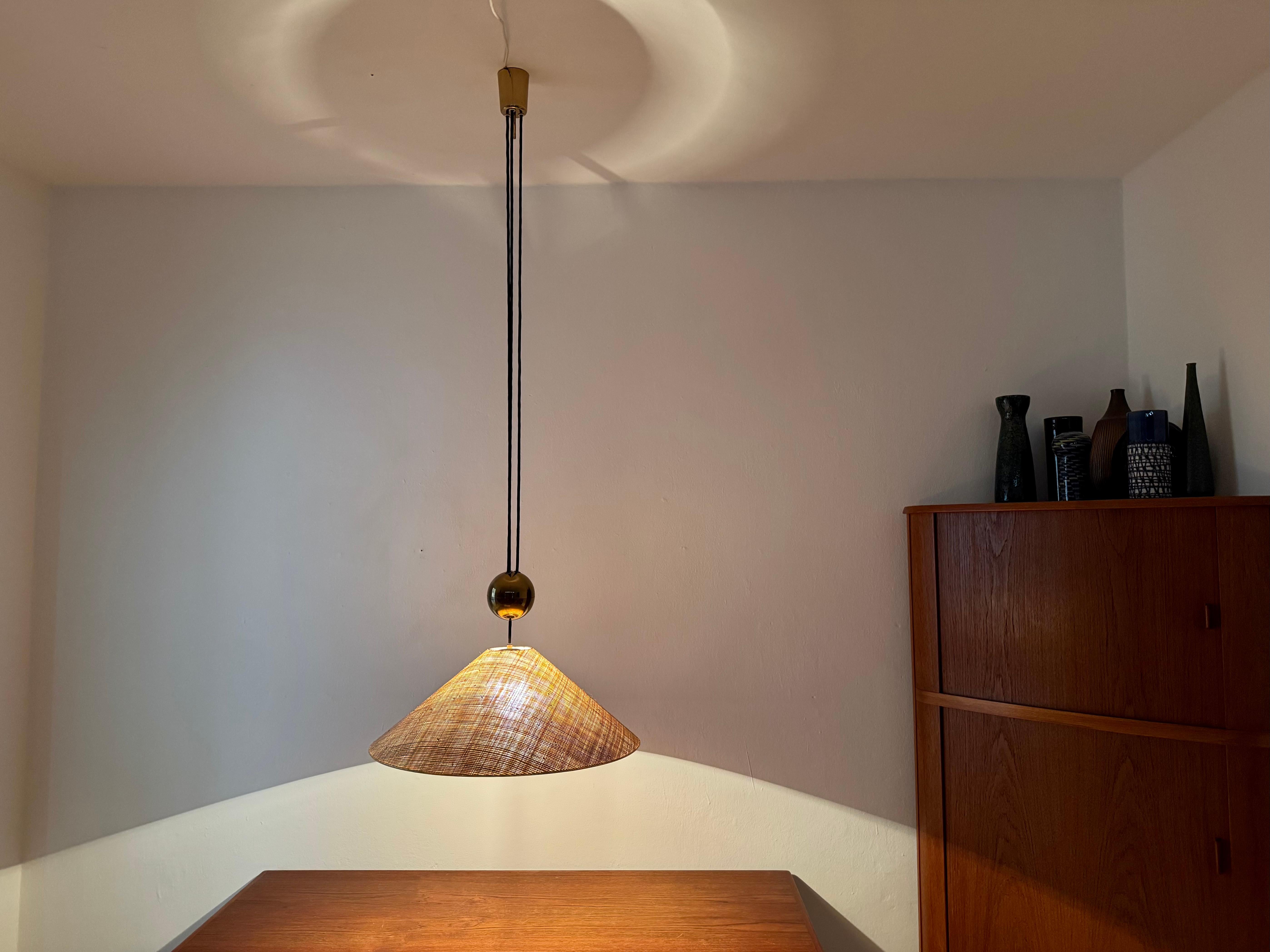 Incredibile lampada a sospensione di grandi dimensioni di Adolf Loos per Kalmar in vendita 6