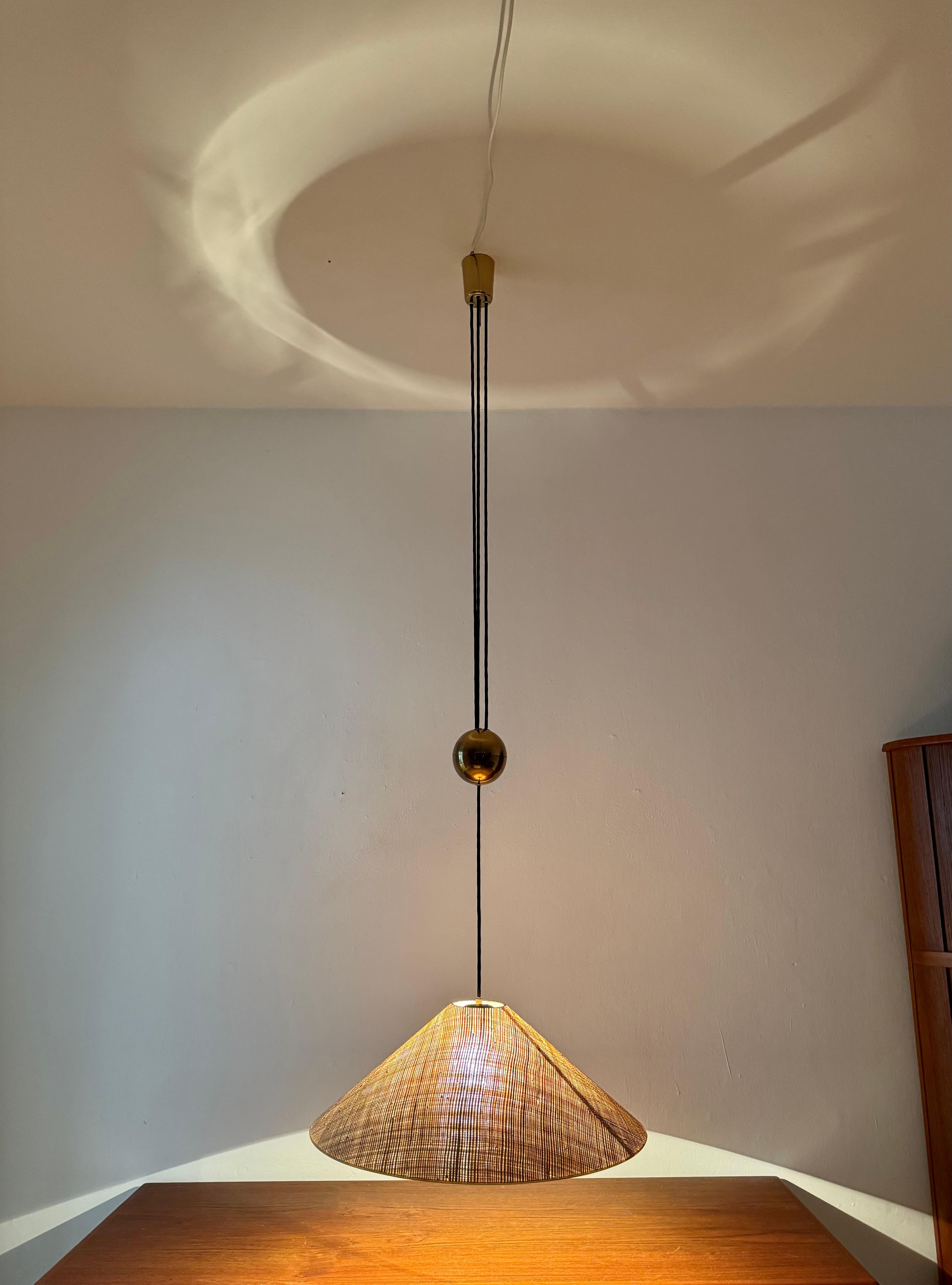 Incredibile lampada a sospensione di grandi dimensioni di Adolf Loos per Kalmar in vendita 7