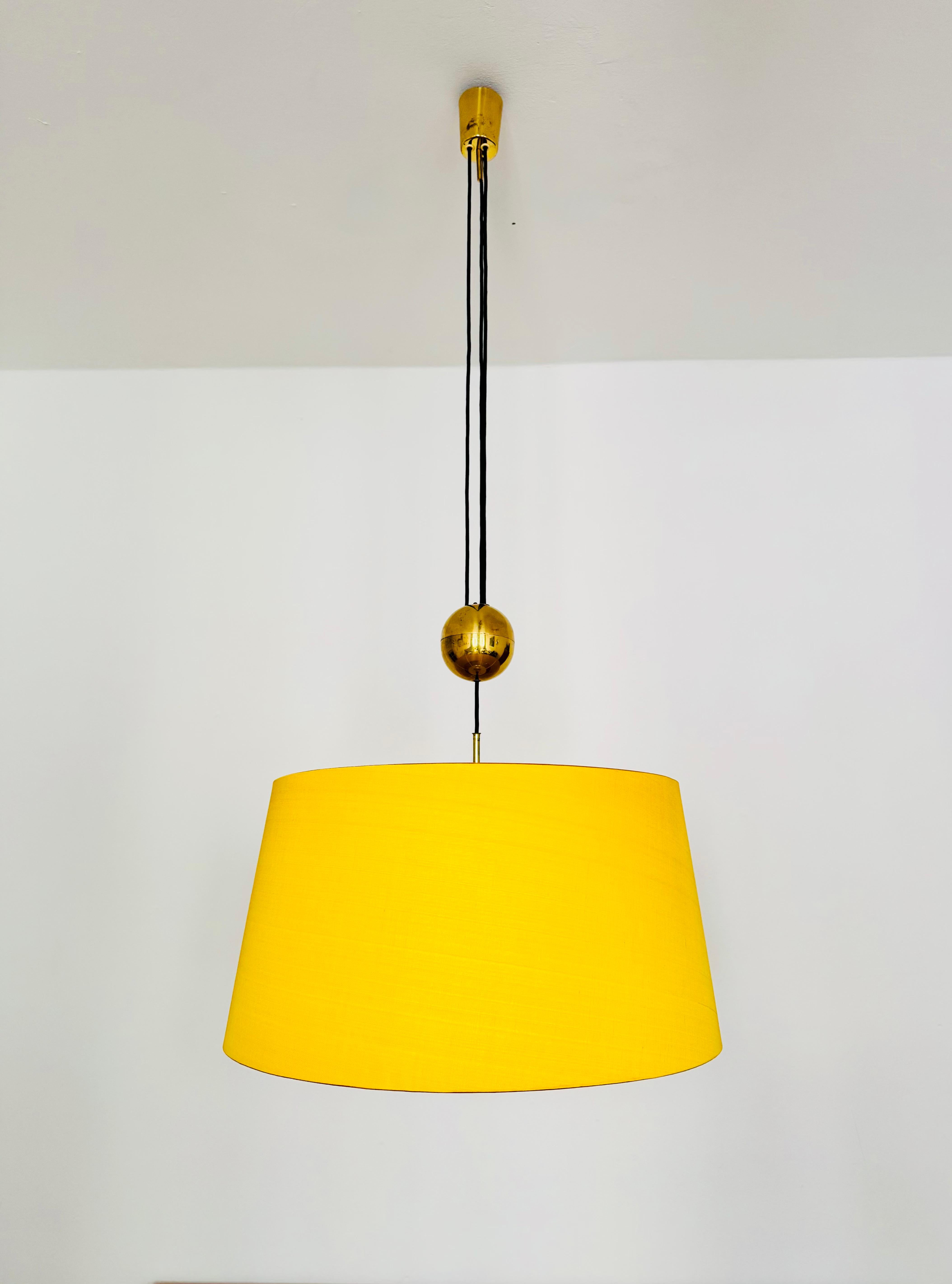Mid-Century Modern Amazing Large Pendant Lamp by Adolf Loos for Kalmar For Sale