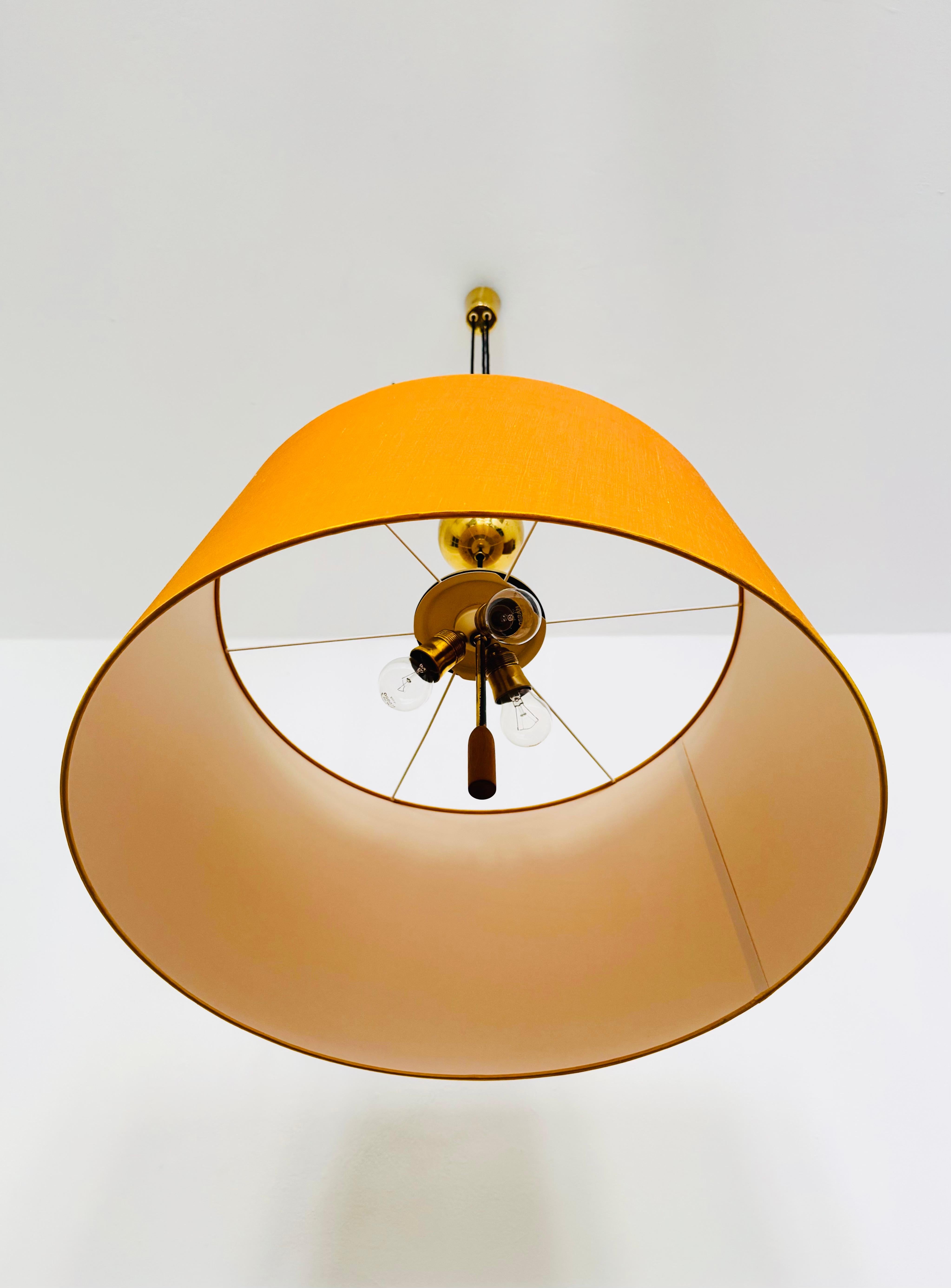 Amazing Large Pendant Lamp by Adolf Loos for Kalmar For Sale 1