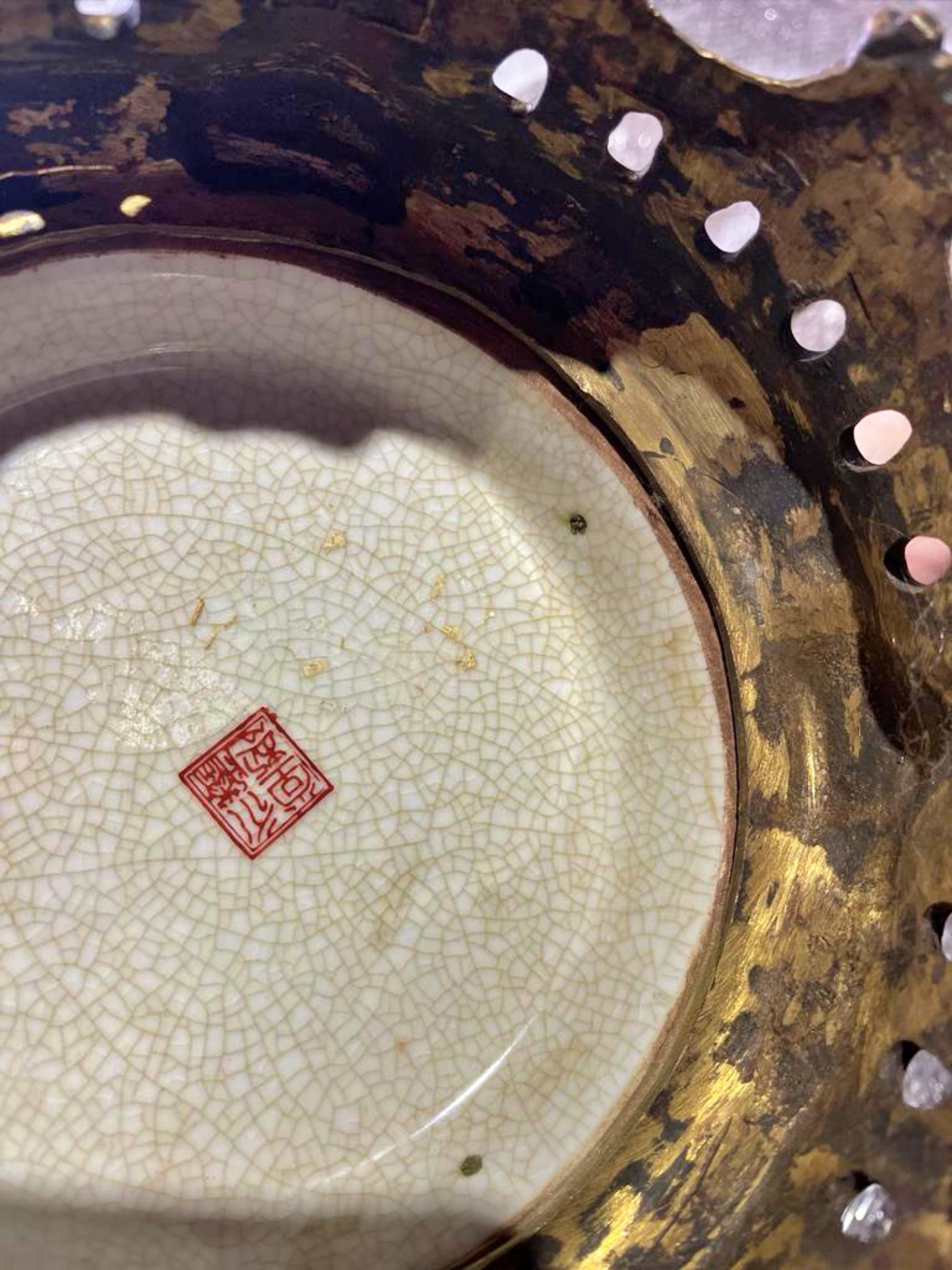 Superbe BOWL DE BOUCLES DE PUNCH  Dans la porcelaine chinoise du 19ème siècle en vente 4
