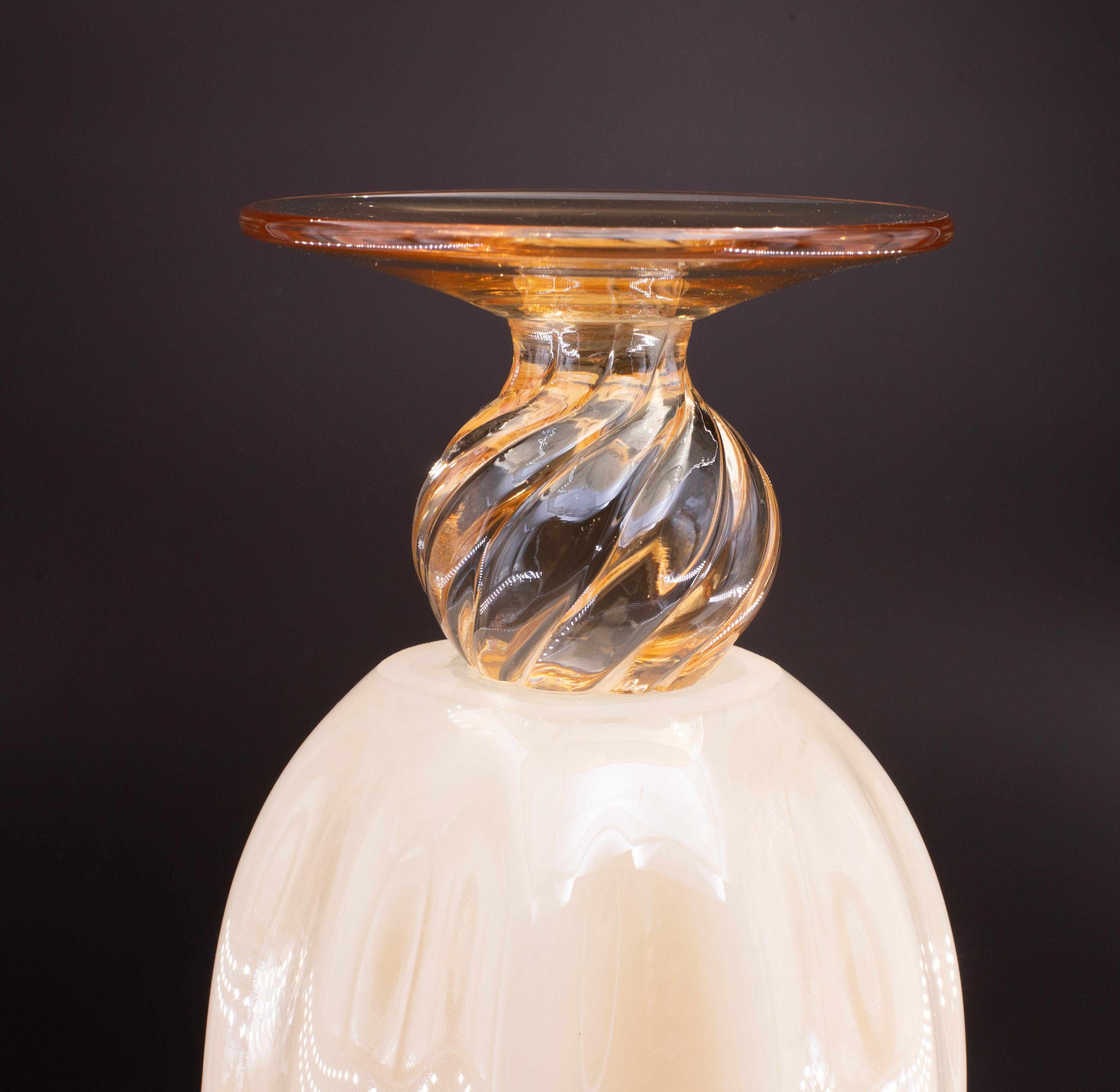 Amazing Large Size Murano Glass Vase For Sale 4