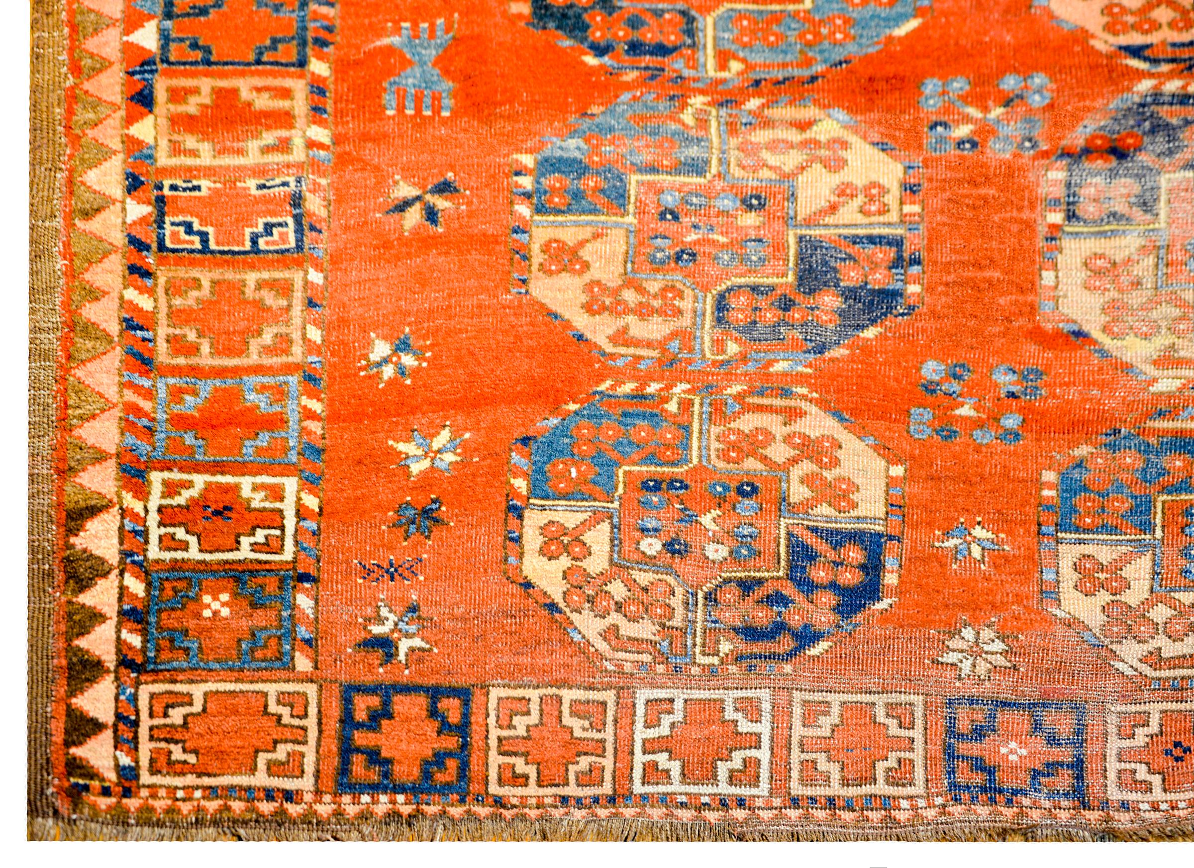 Amazing Late 19th Century Bashir Rug In Good Condition In Chicago, IL