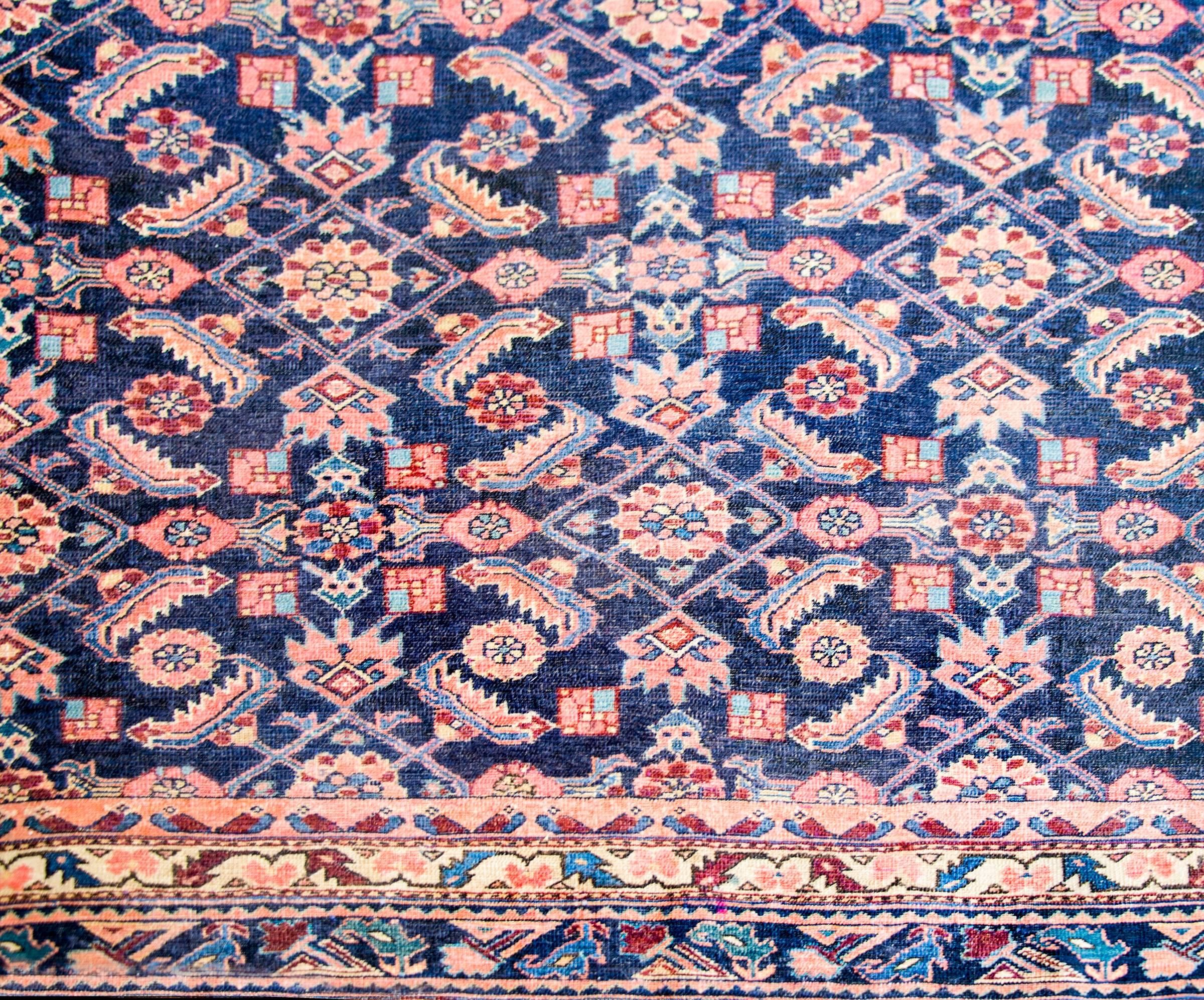 Persian Amazing Late 19th Century Malayer Rug
