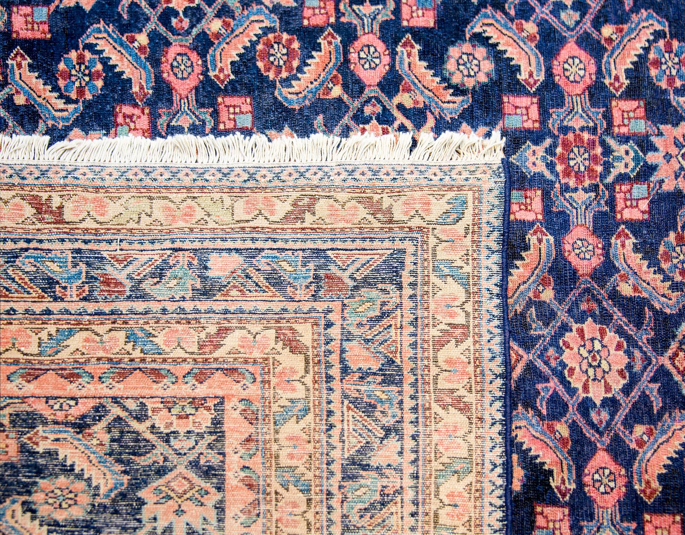 Wool Amazing Late 19th Century Malayer Rug