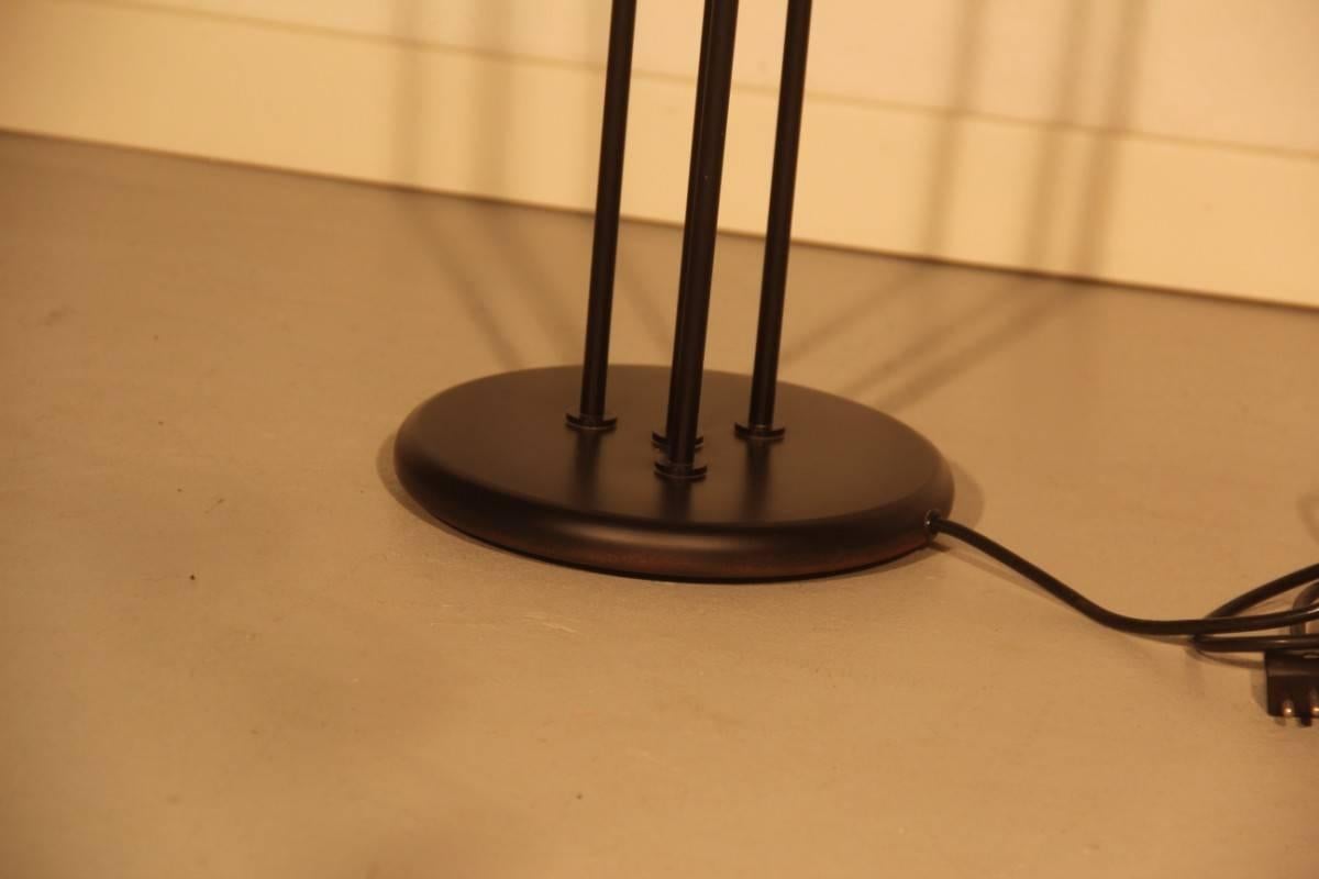 Fin du 20e siècle Lino Tagliapietra Lampe de table Saturno Effetre International Verre de Murano Noir