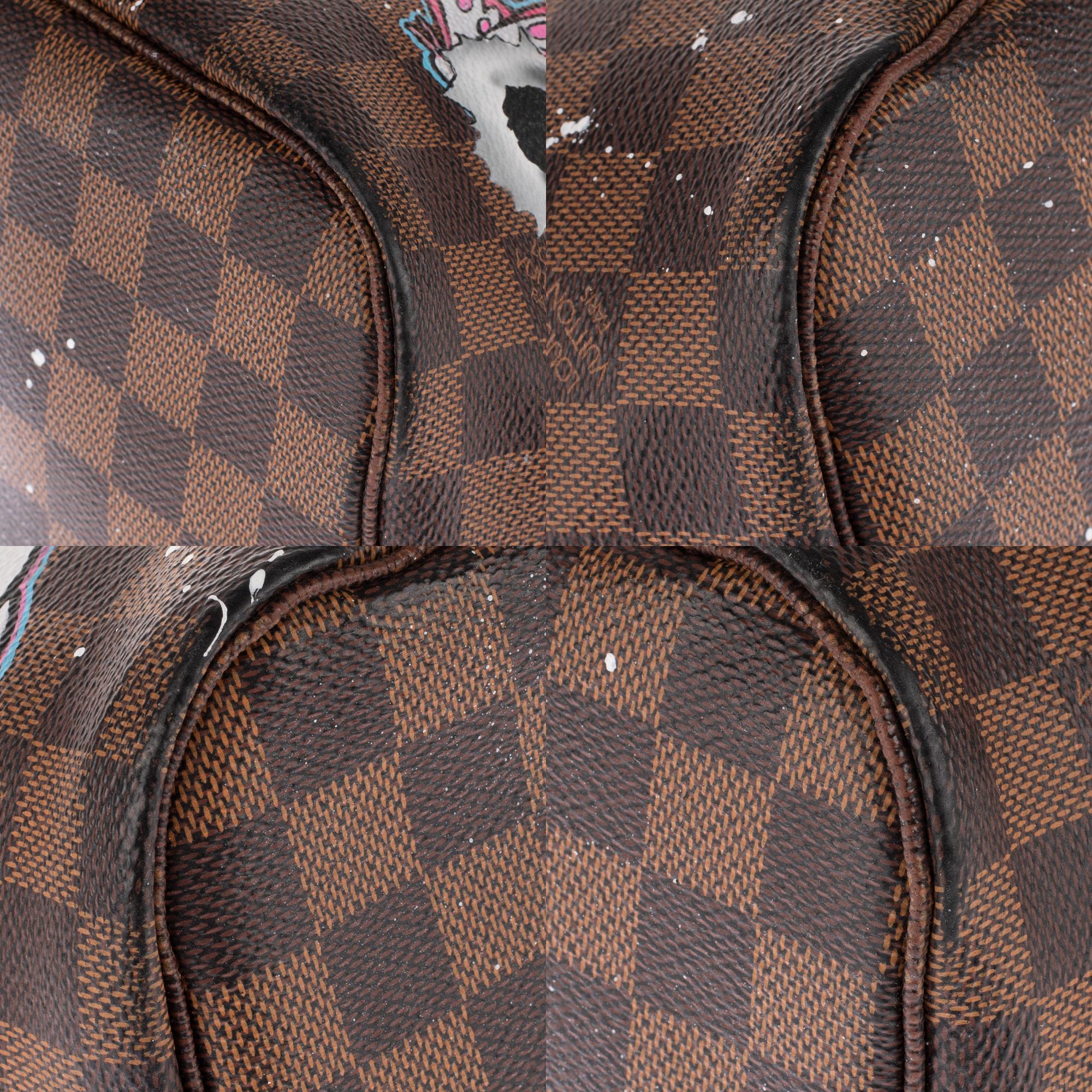 Amazing LV Neverfull MM handbag customized 