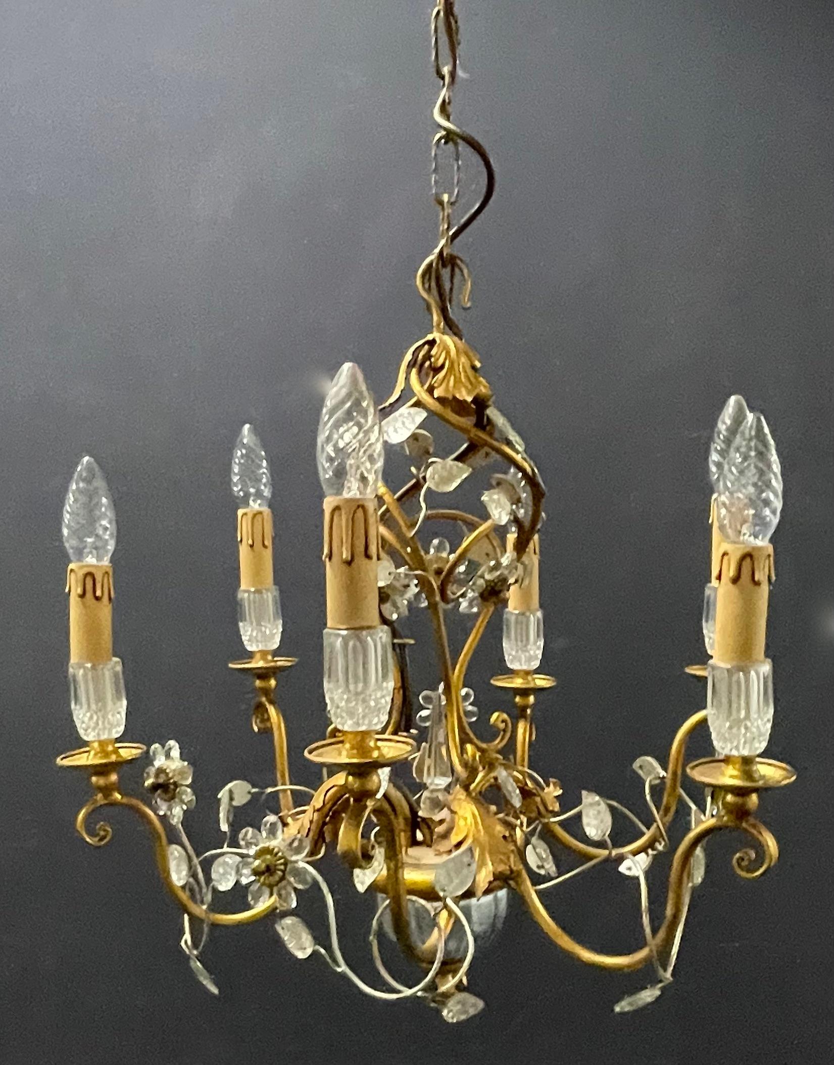Incredibile lampadario Maison Bagues. in vendita 4